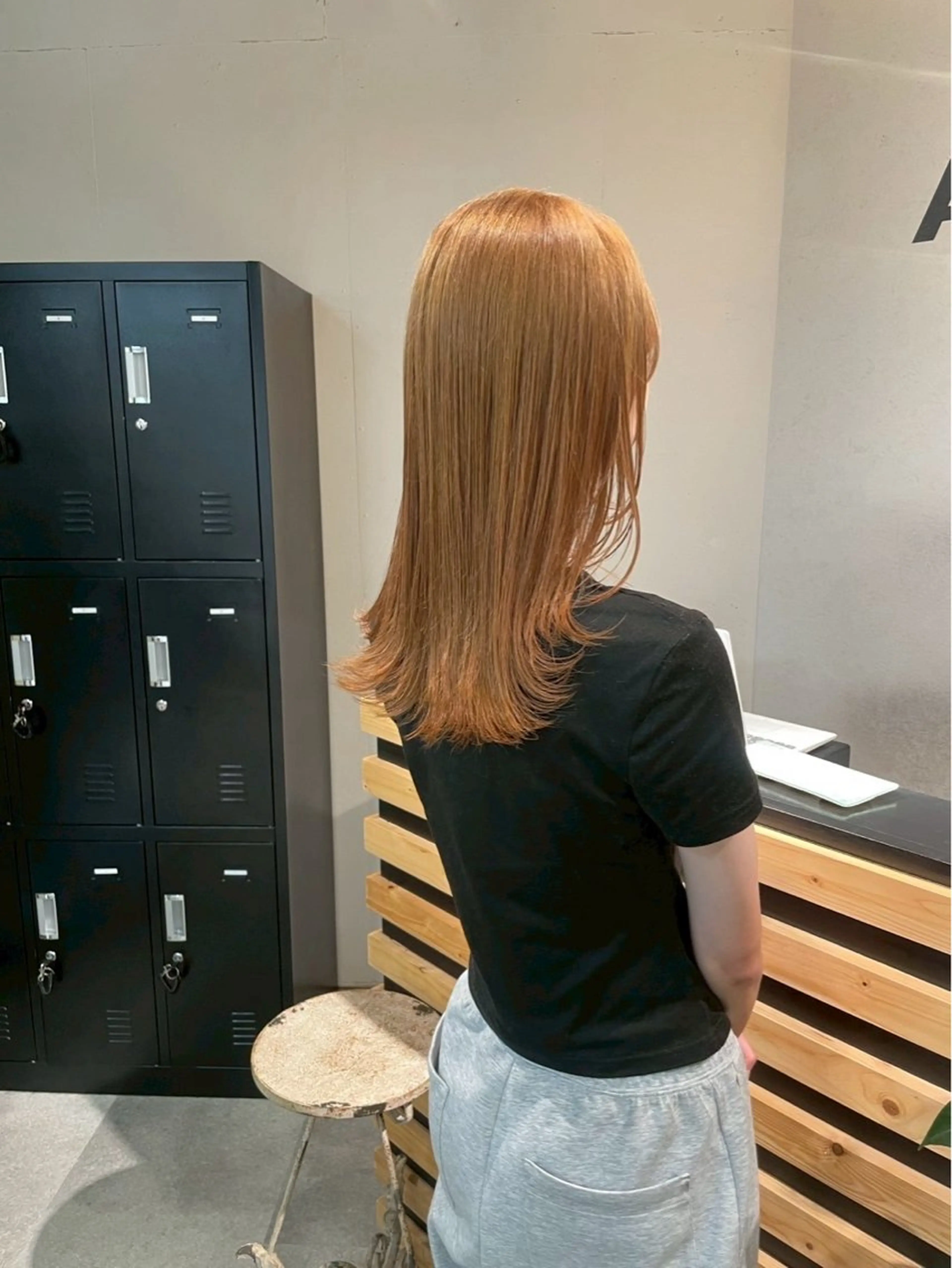 ケアブリーチ＋カラー＋トリートメント💿平日18:00~/土日17:00~の写真