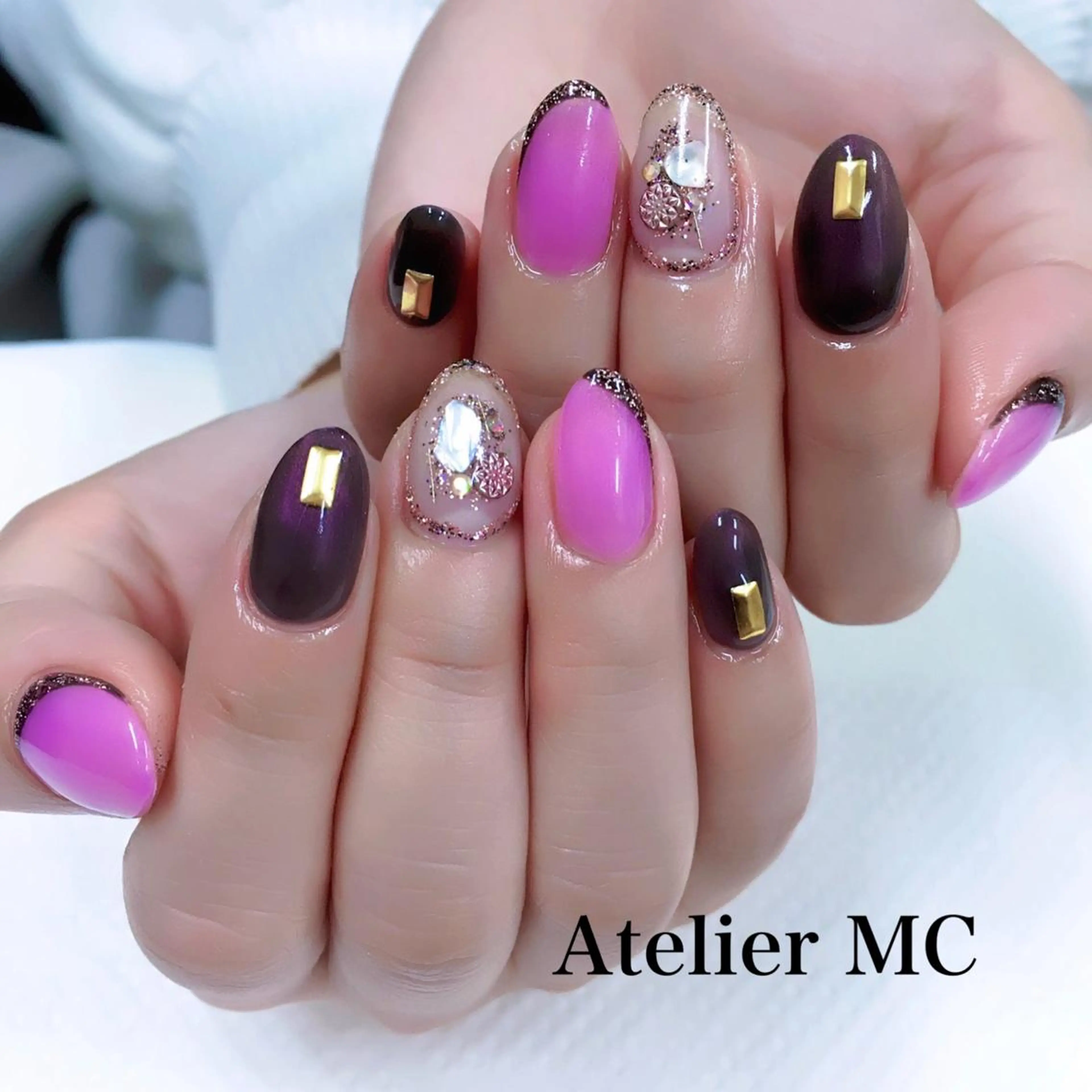 ネイル ハンドネイル アトリエ エムシー 【新富町・東銀座】のネイルデザイン