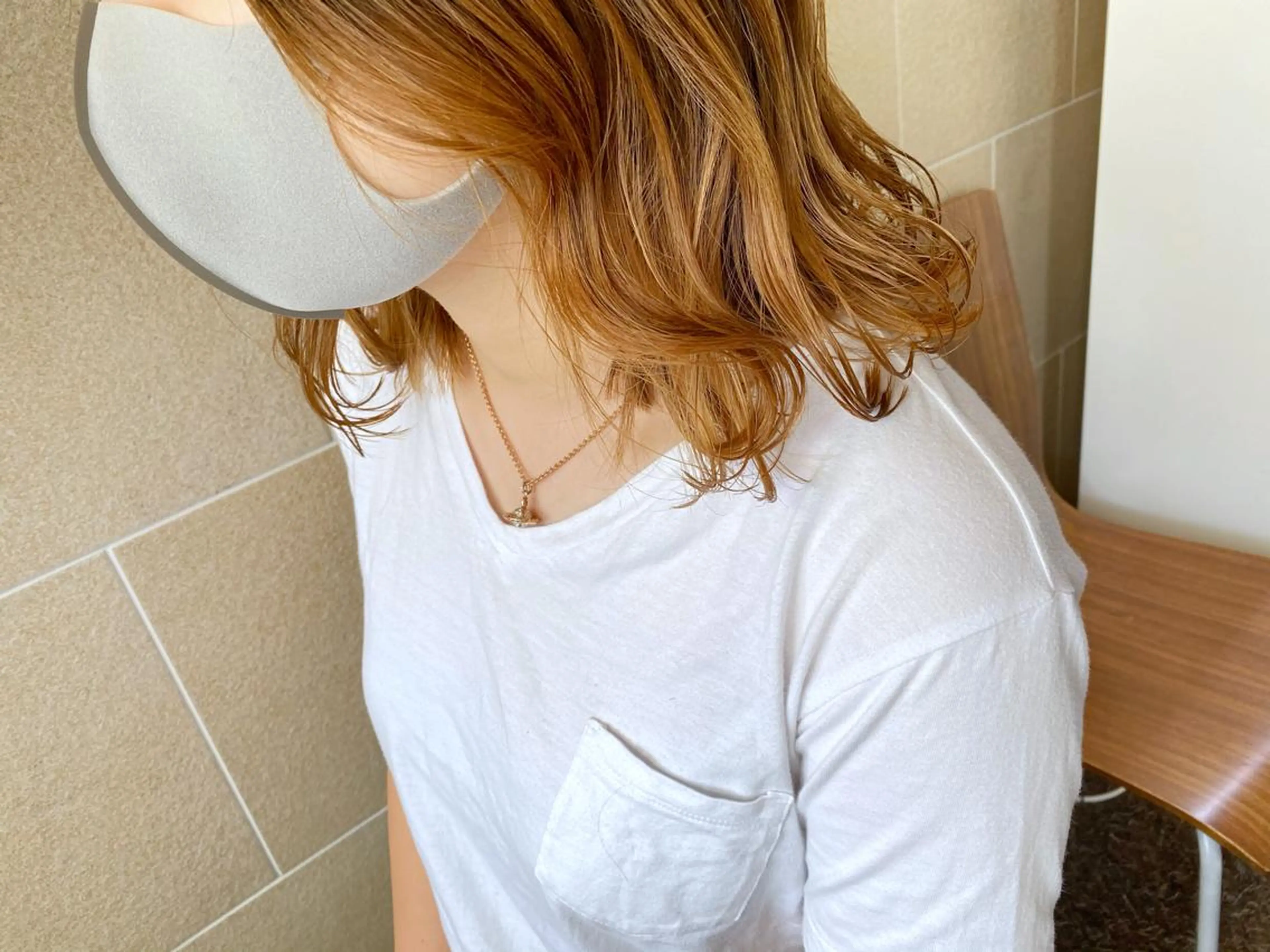 ミディアム カット 進 詩織のヘアスタイル