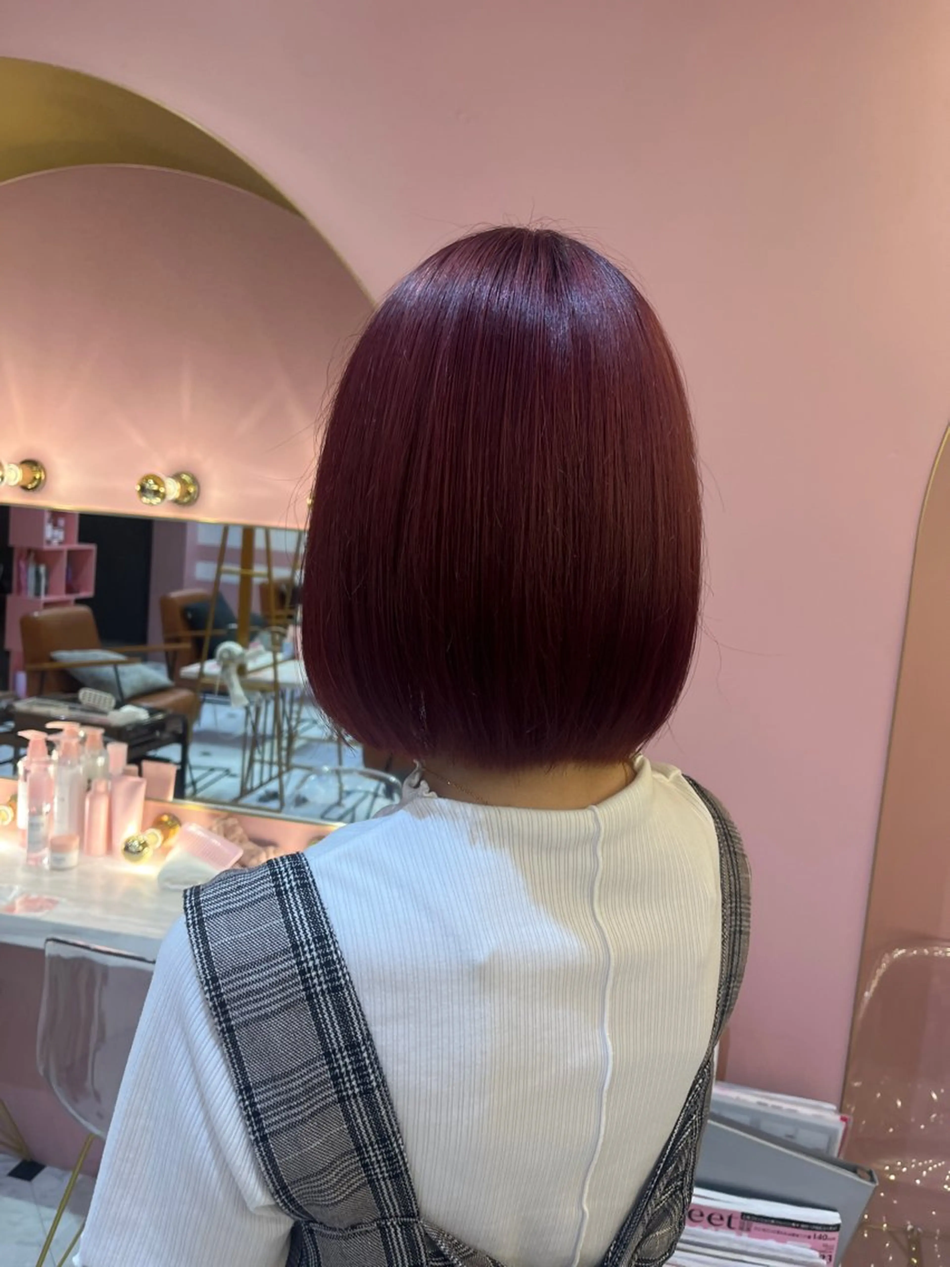 カラー fish所属・横浜/レイヤー/ボブ shiira👼🏻のヘアスタイル