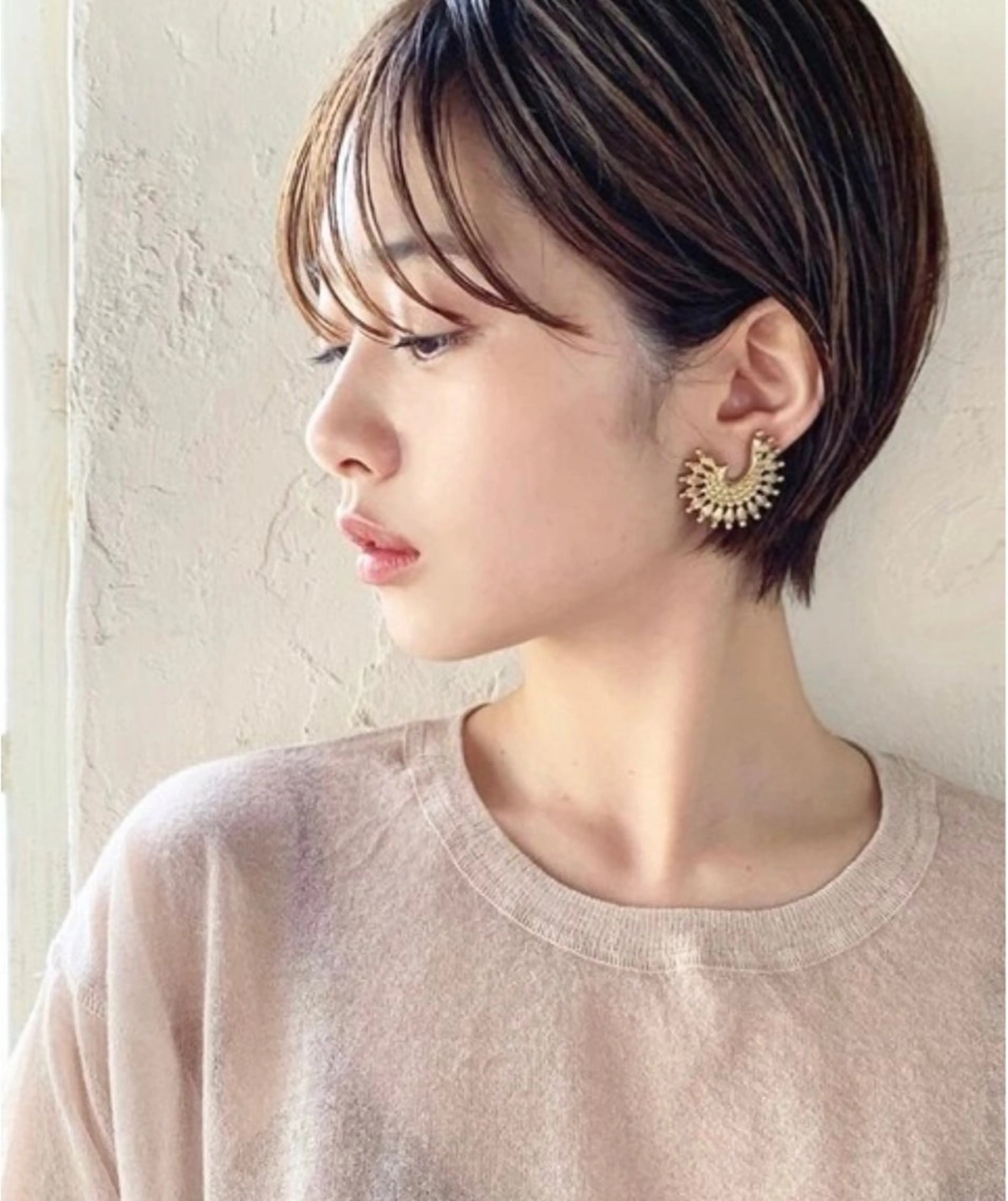 ショート カット 岡部 ひな/銀座のヘアスタイル