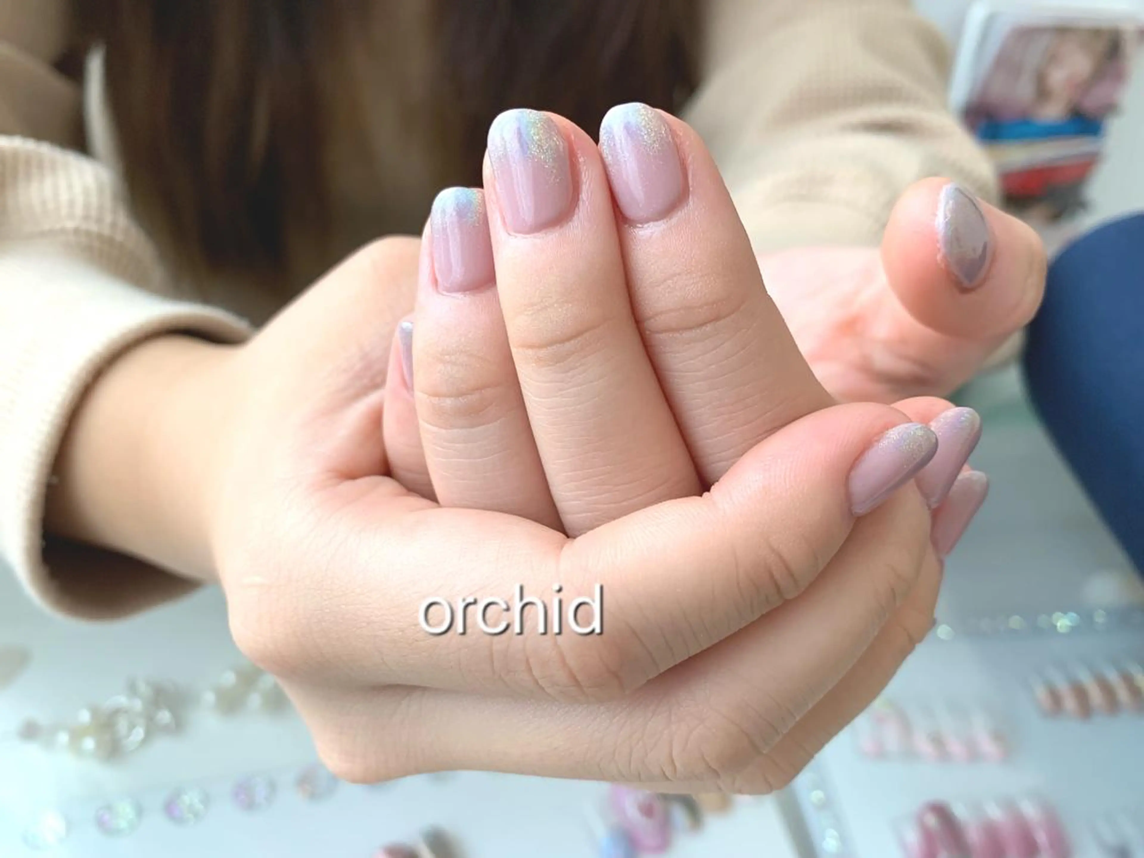 ネイル orchid ♡オーキッドのネイルデザイン