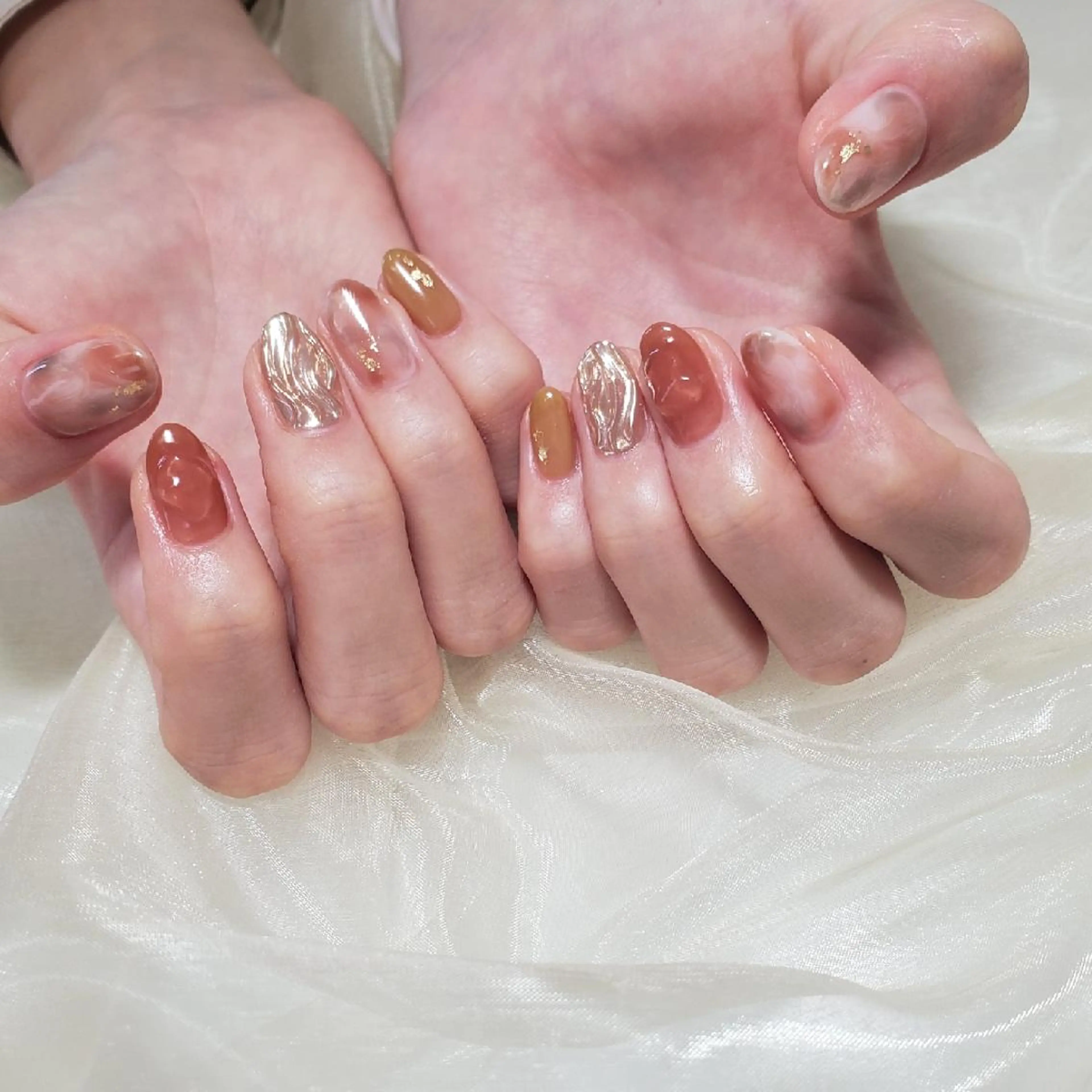 ネイル みよし市 nail salon*pomnal.co所属・Shimada Harukaのネイルデザイン