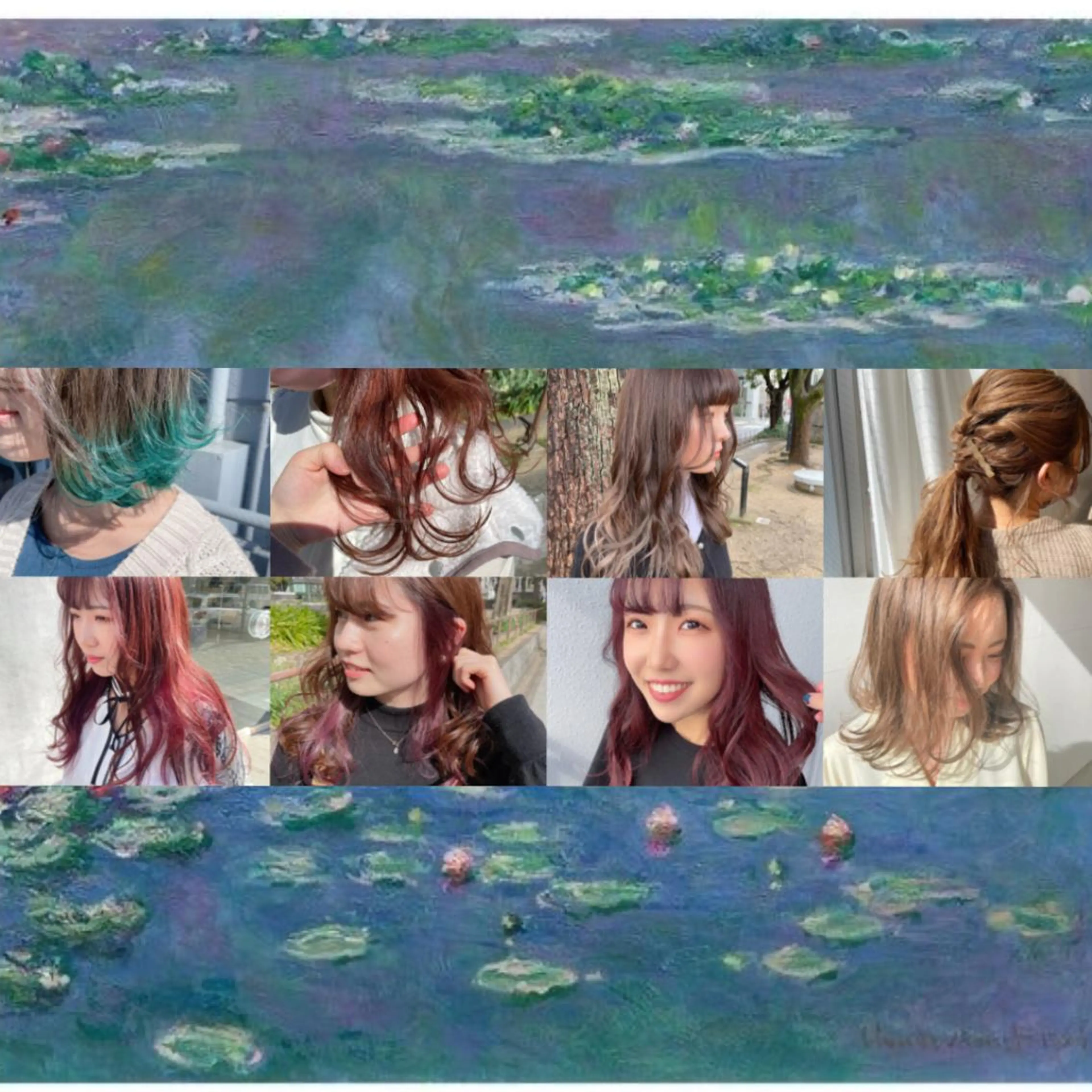 ロング カラー ヘアアレンジ なつき/艶ピンク/ girly hairのヘアスタイル