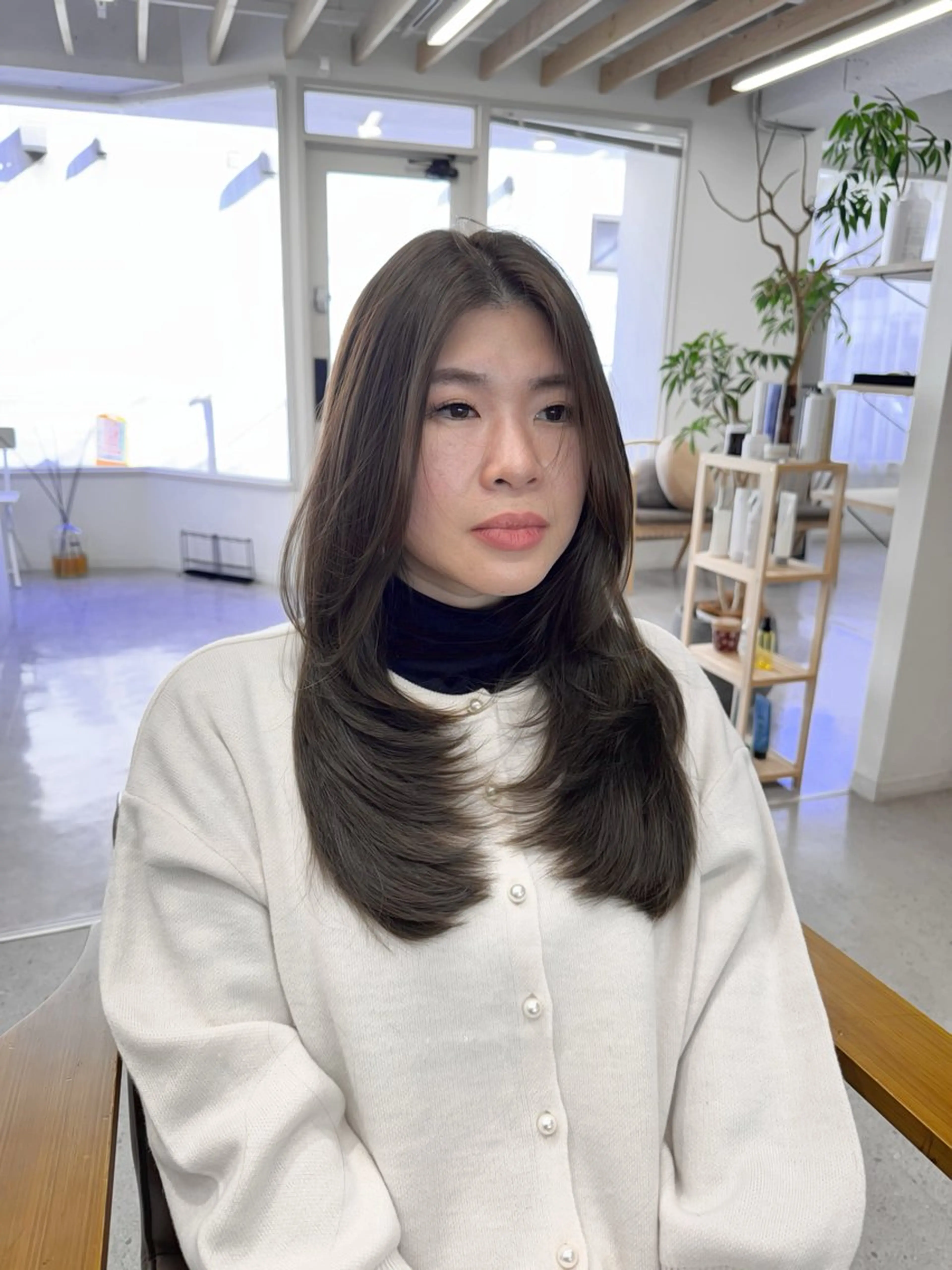 ロング 艶レイヤー🍊 加藤隆也のヘアスタイル