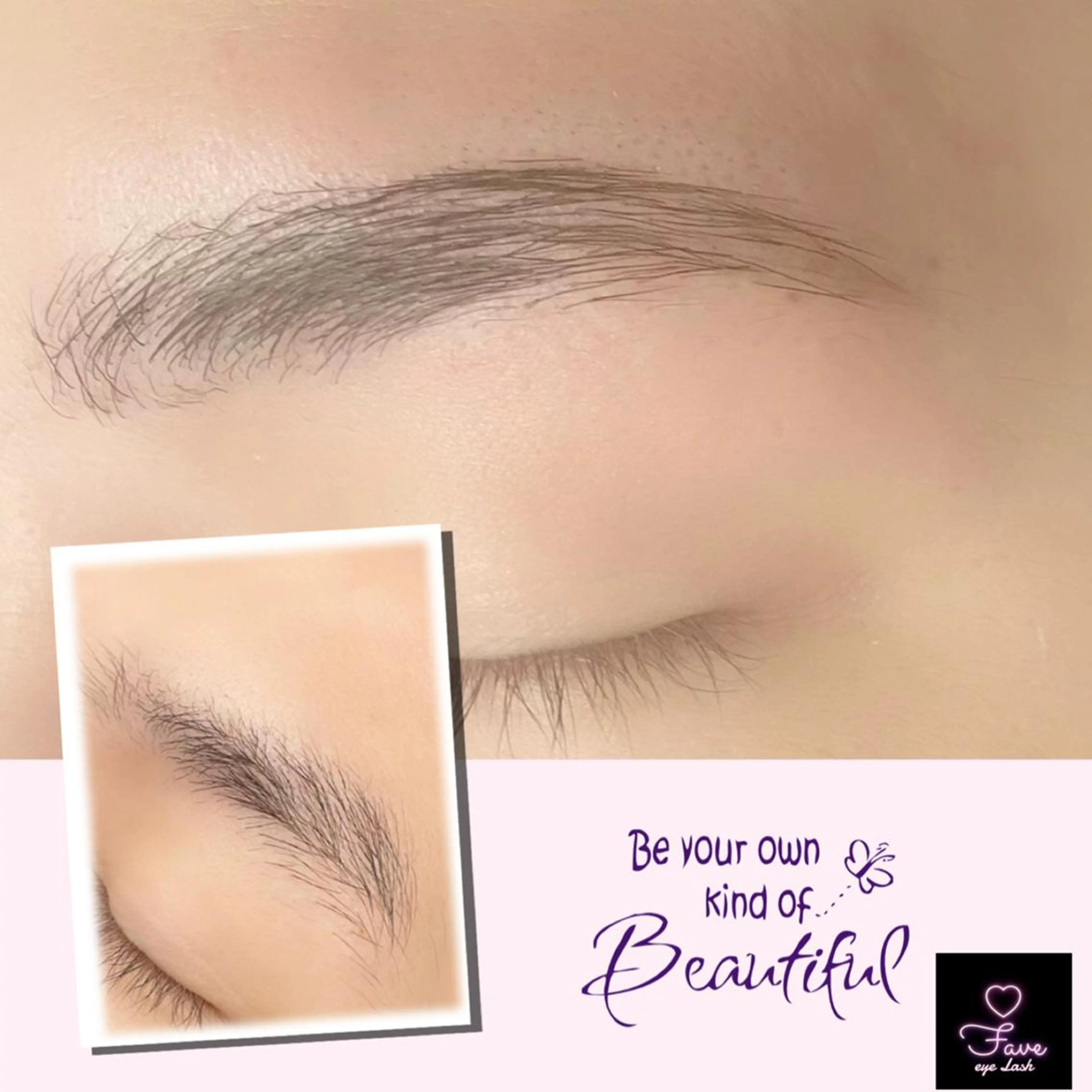 【メンズ限定】アイブロウデザイン（脱毛）＋ラミネーションパーマの写真