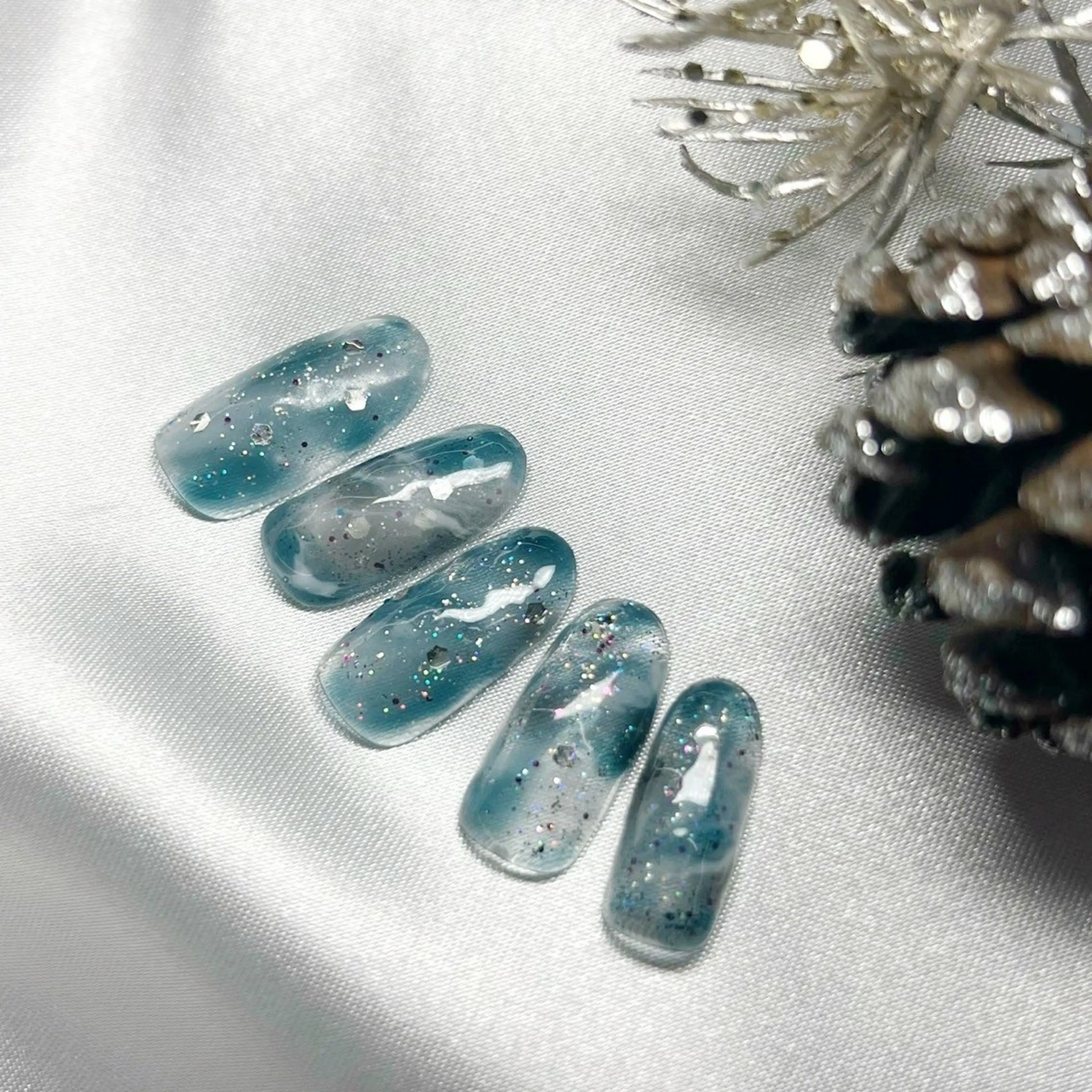 ネイル ⭐︎休業中の練習⭐︎ JNA認定講師髙橋のネイルデザイン