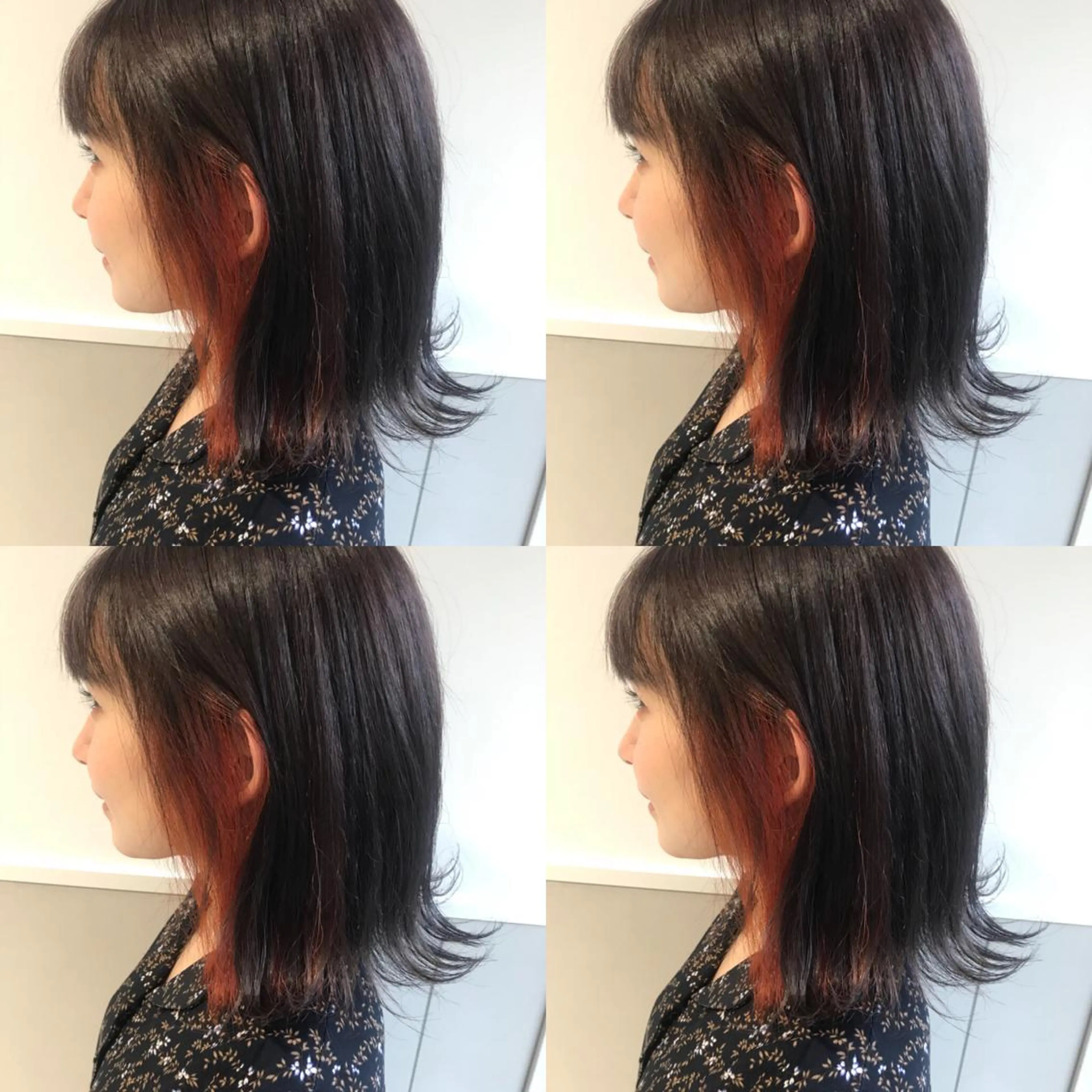 ミディアム カラー SALOWIN所属・小栗 麻衣のヘアスタイル