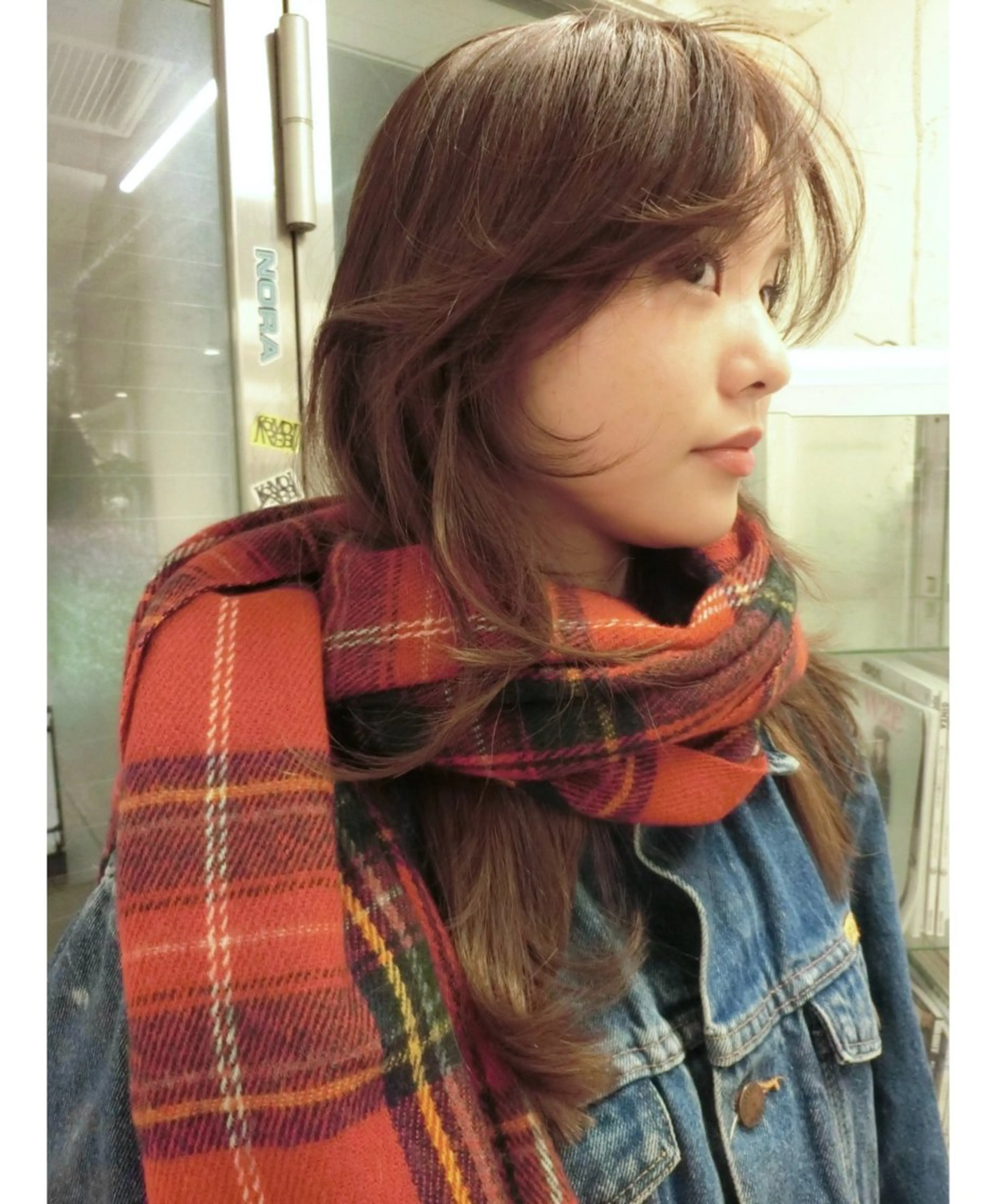 セミロング ハッシュカット/ MAYAのヘアスタイル