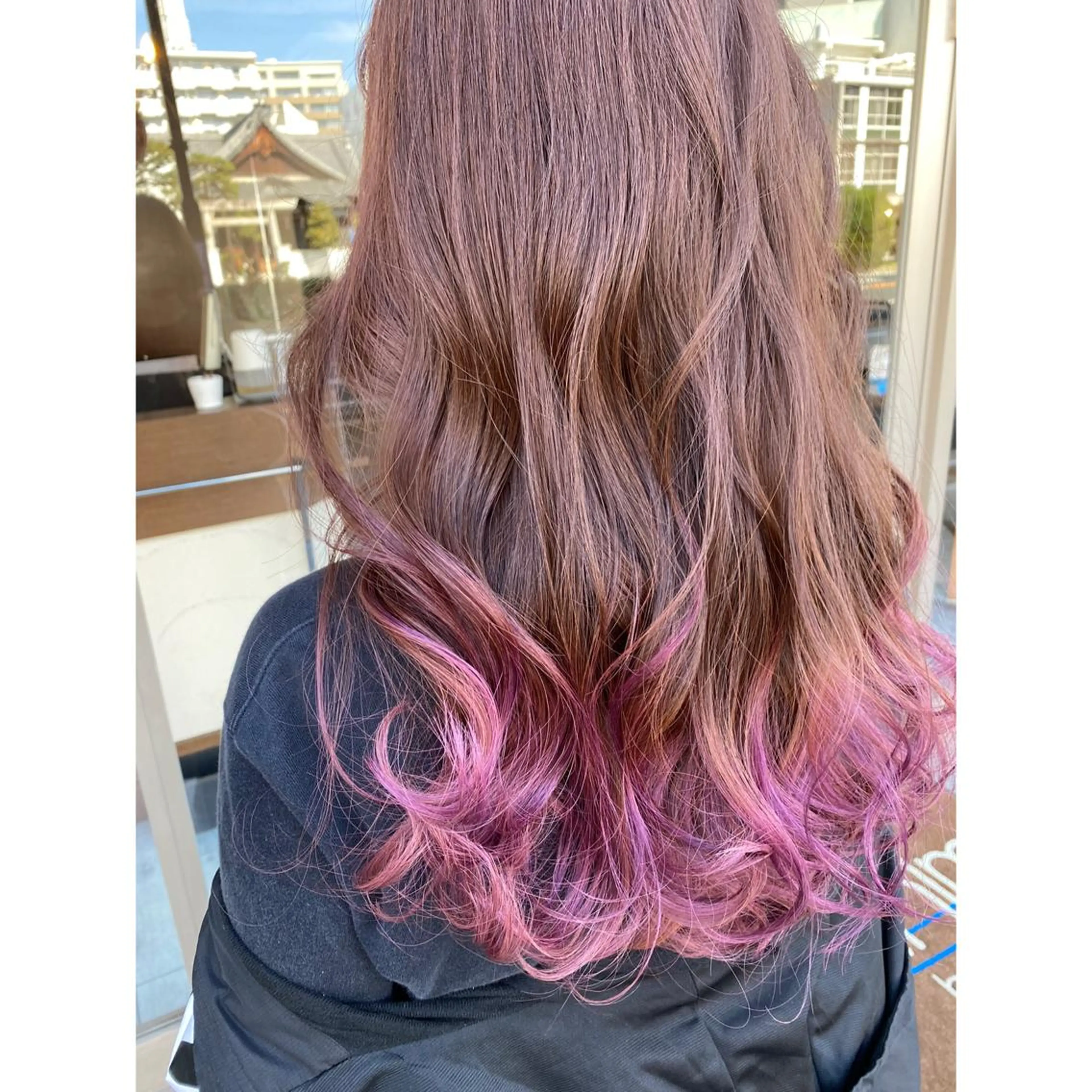 ✨グラデーションカラークーポン✨グラデーション+onカラー+プレミークトリートメント ¥14000の写真