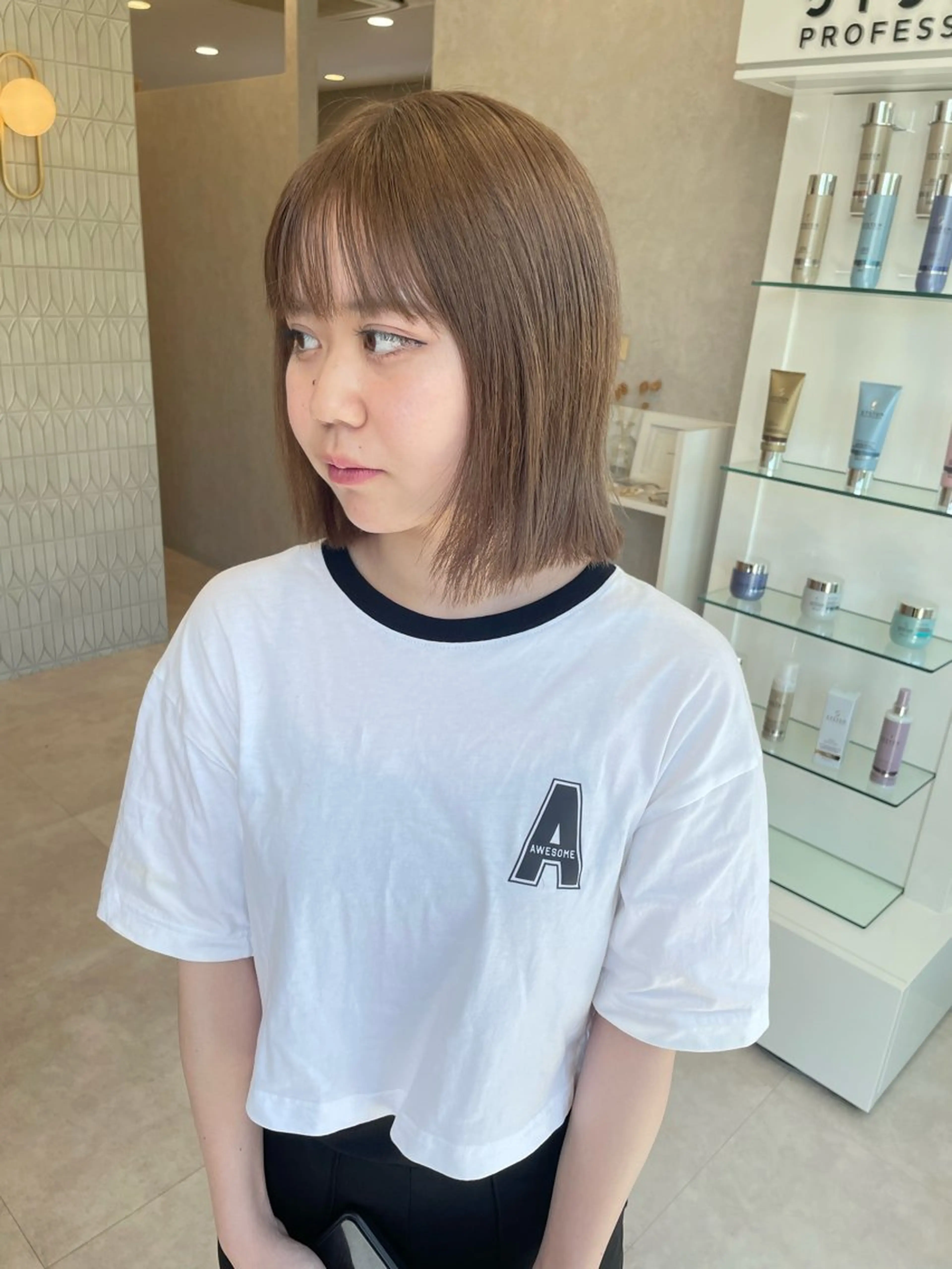 ミディアム トリートメント ヘアカラー TECHRISE刈谷所属・田中 大貴のヘアスタイル