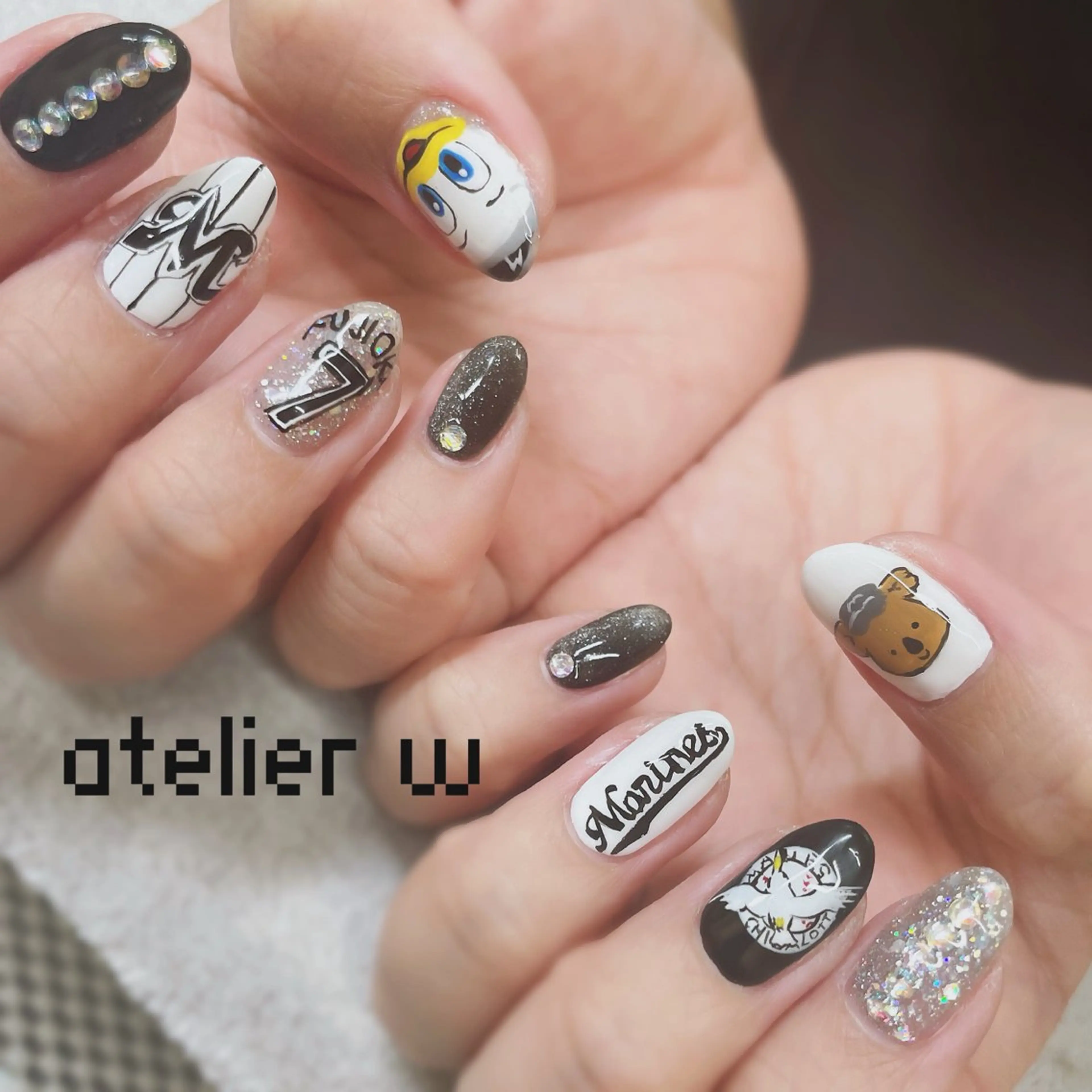 ネイル atelier w/tetoro所属・高橋 わかなのネイルデザイン