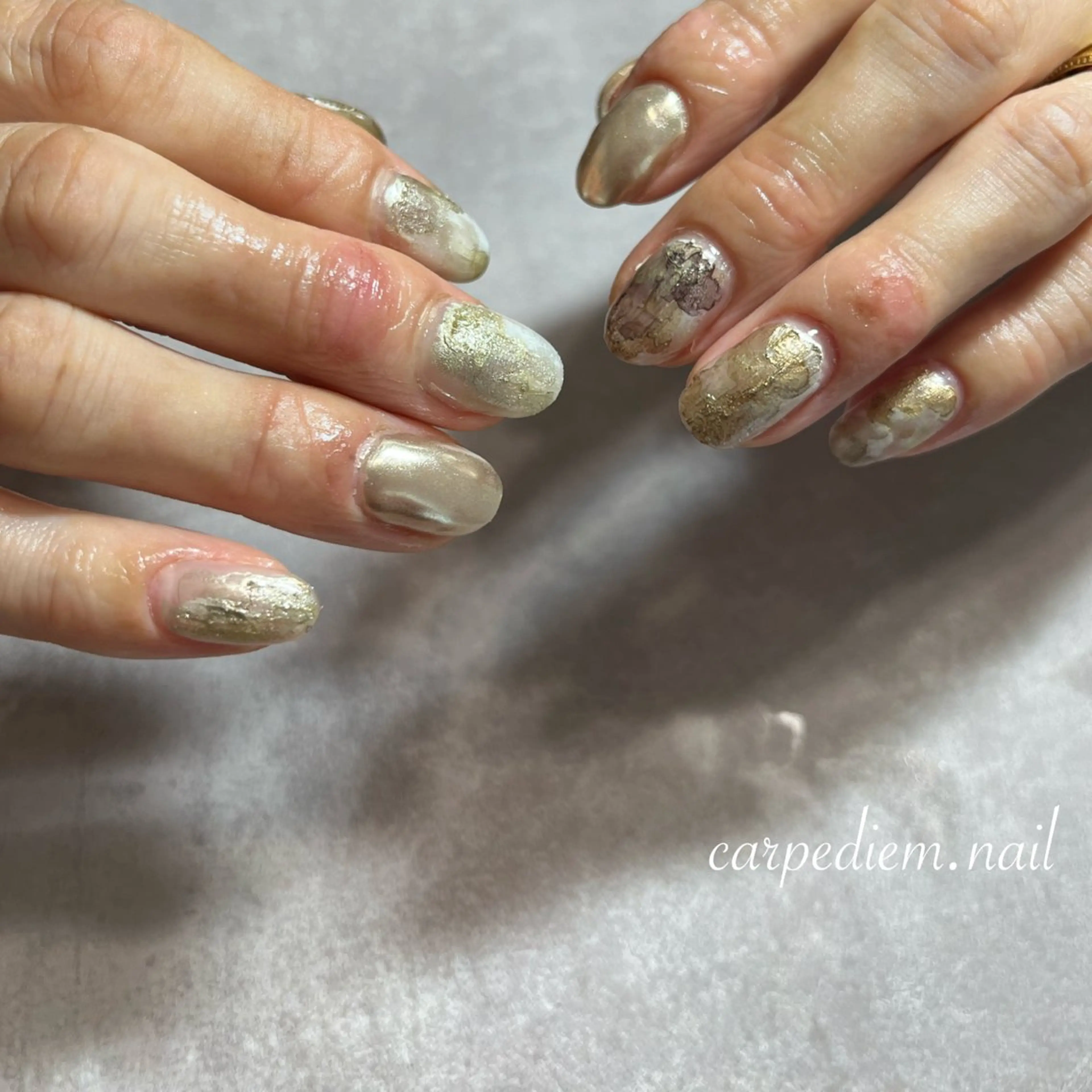 ネイル 城東区ネイルサロン carpediemのネイルデザイン