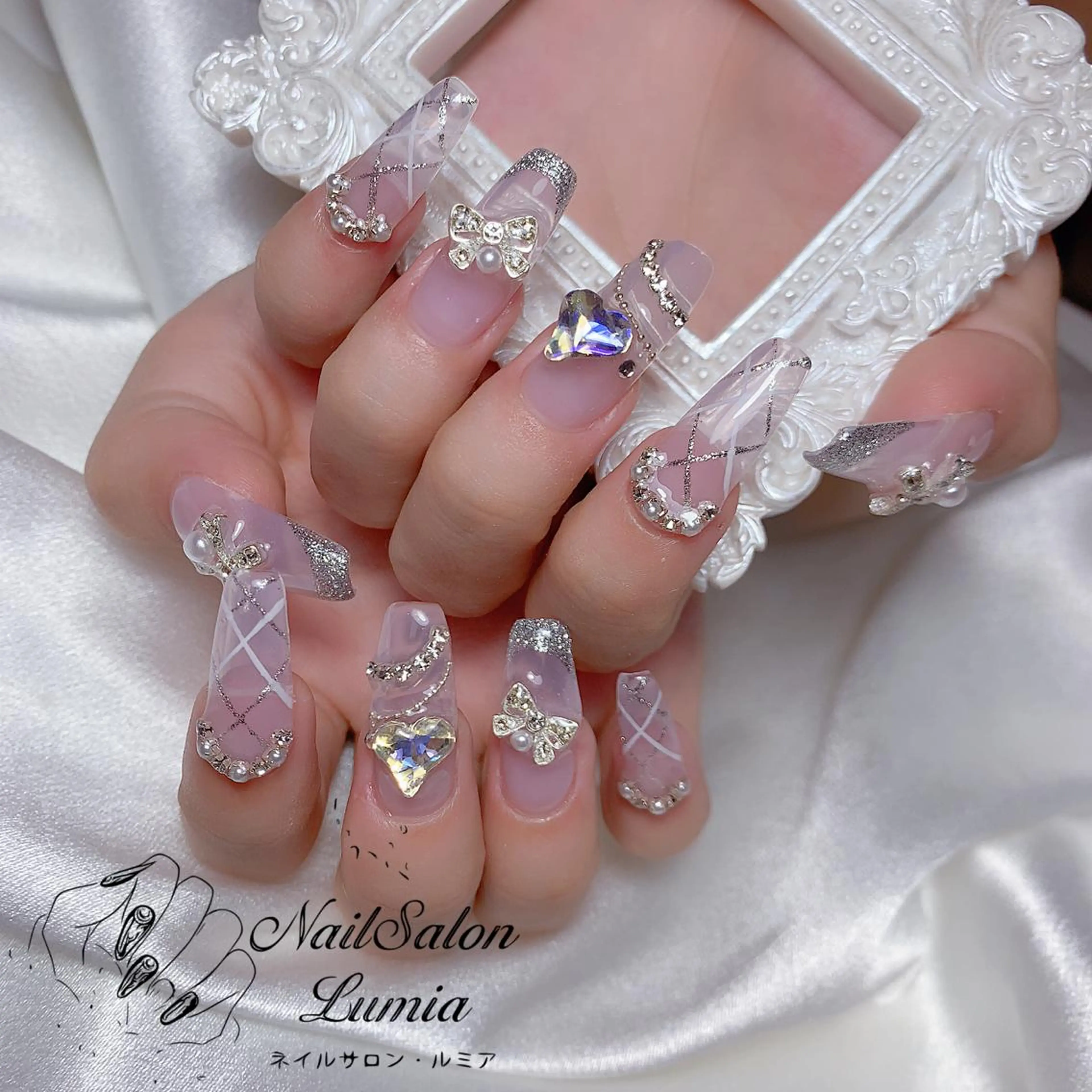 ネイル ハンドネイル ネイルサロン ルミア Lumia 店長のネイルデザイン