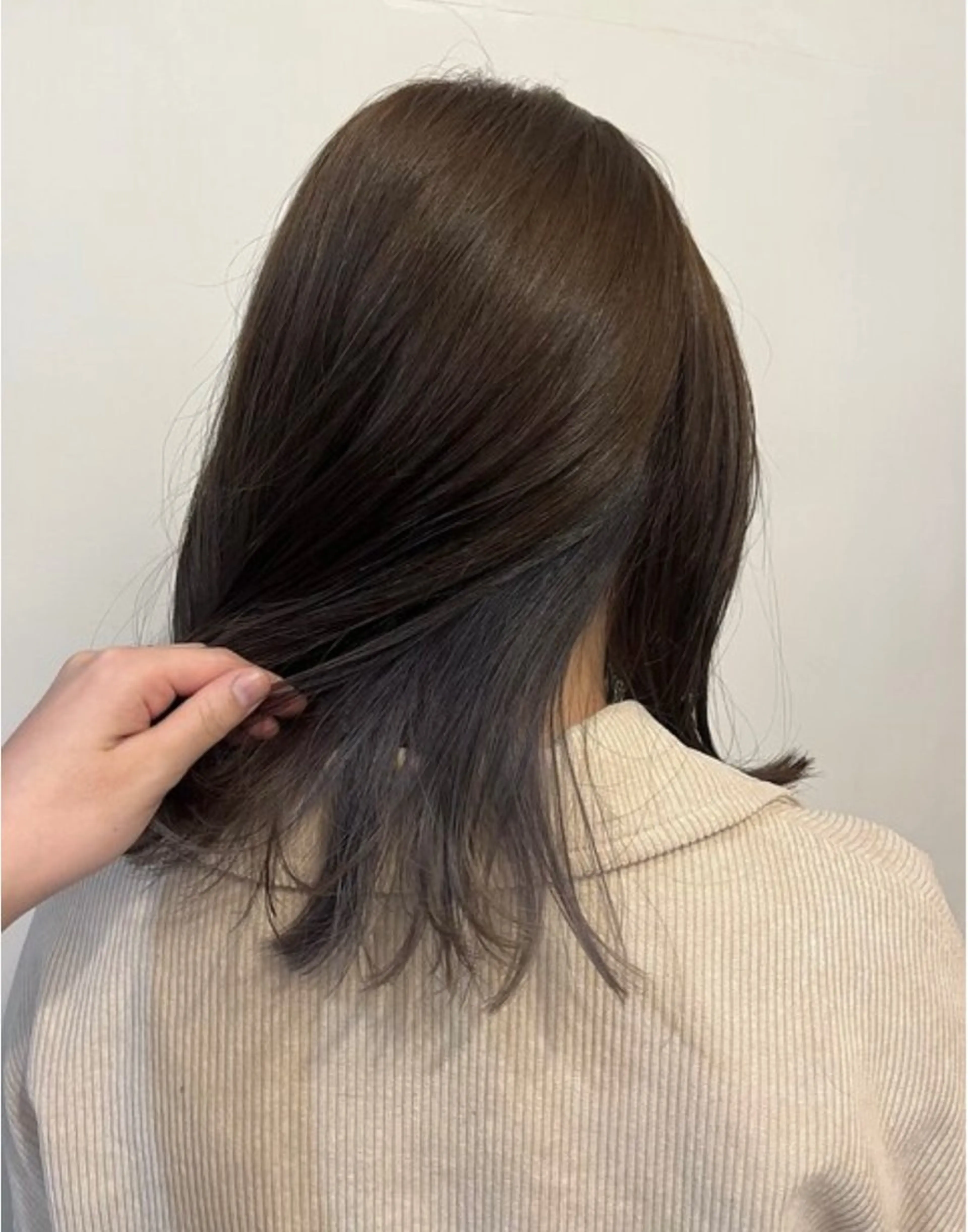 セミロング カラー 小沼采唯👧🏼 海好きオヌちゃんのヘアスタイル