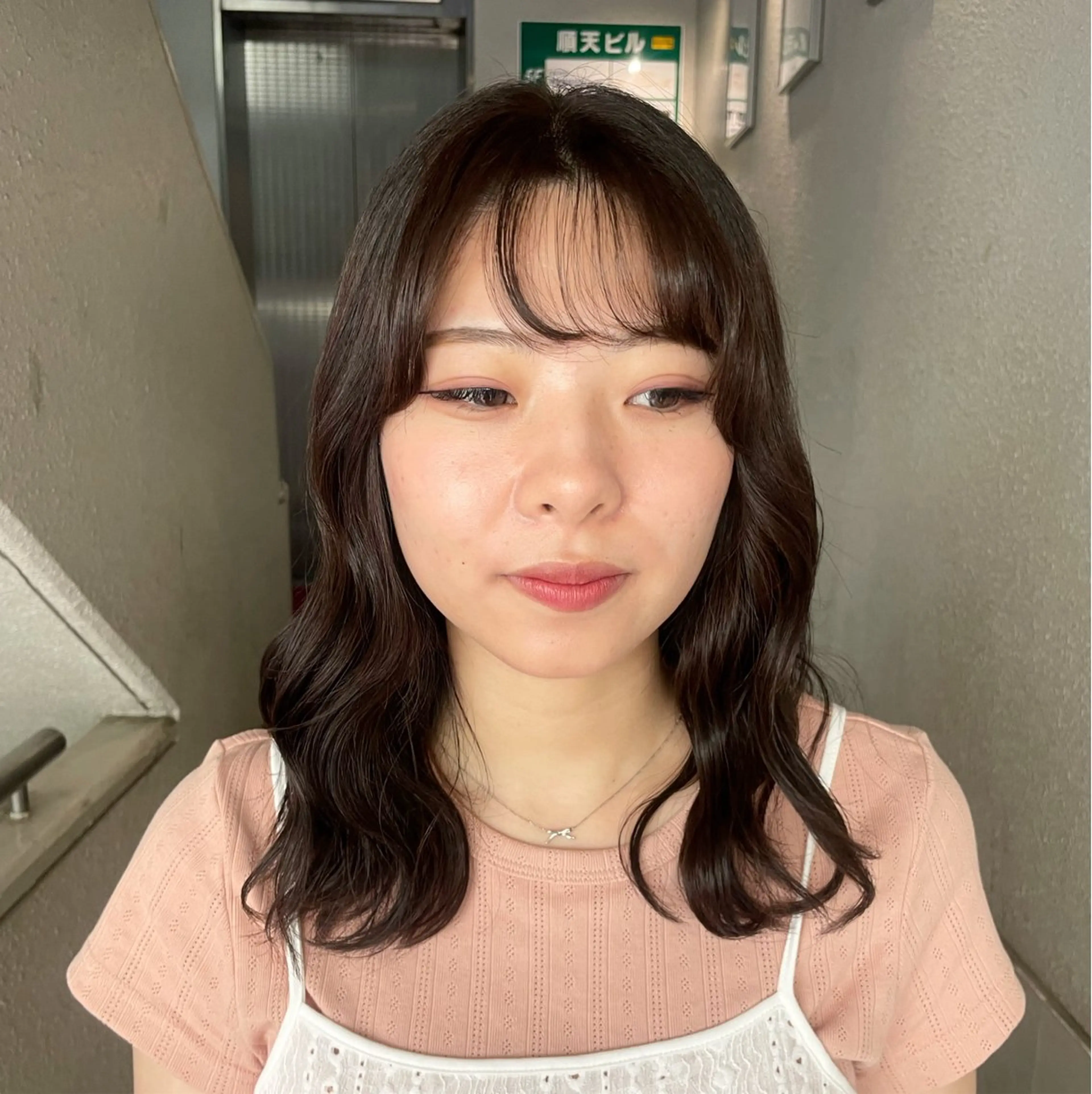 ロング カラー カット ヘアカラー こいき/ブラウン・ 暖色/艶カラー🎀✨のヘアスタイル