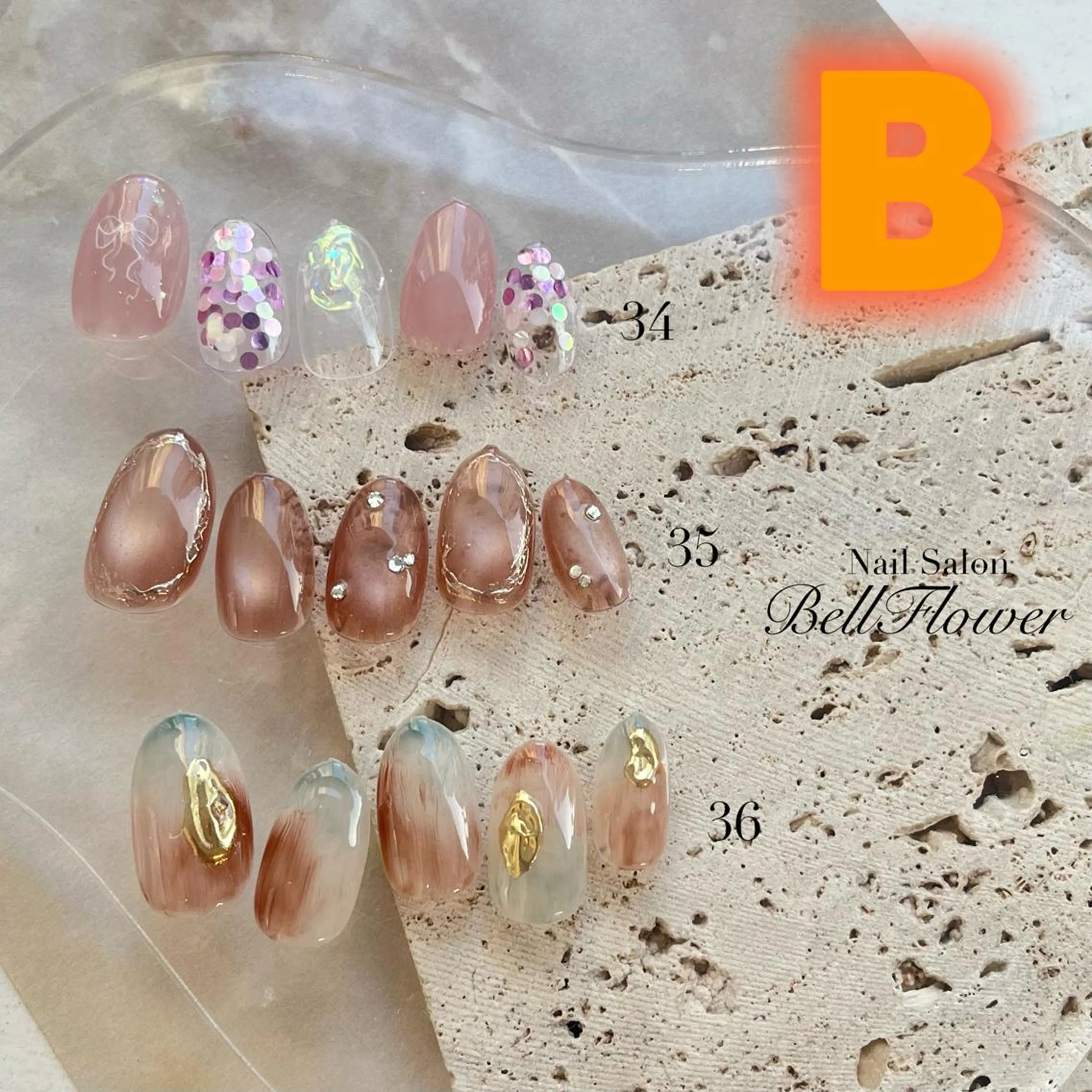 ネイル ハンドネイル BellFlower Kyokoのネイルデザイン