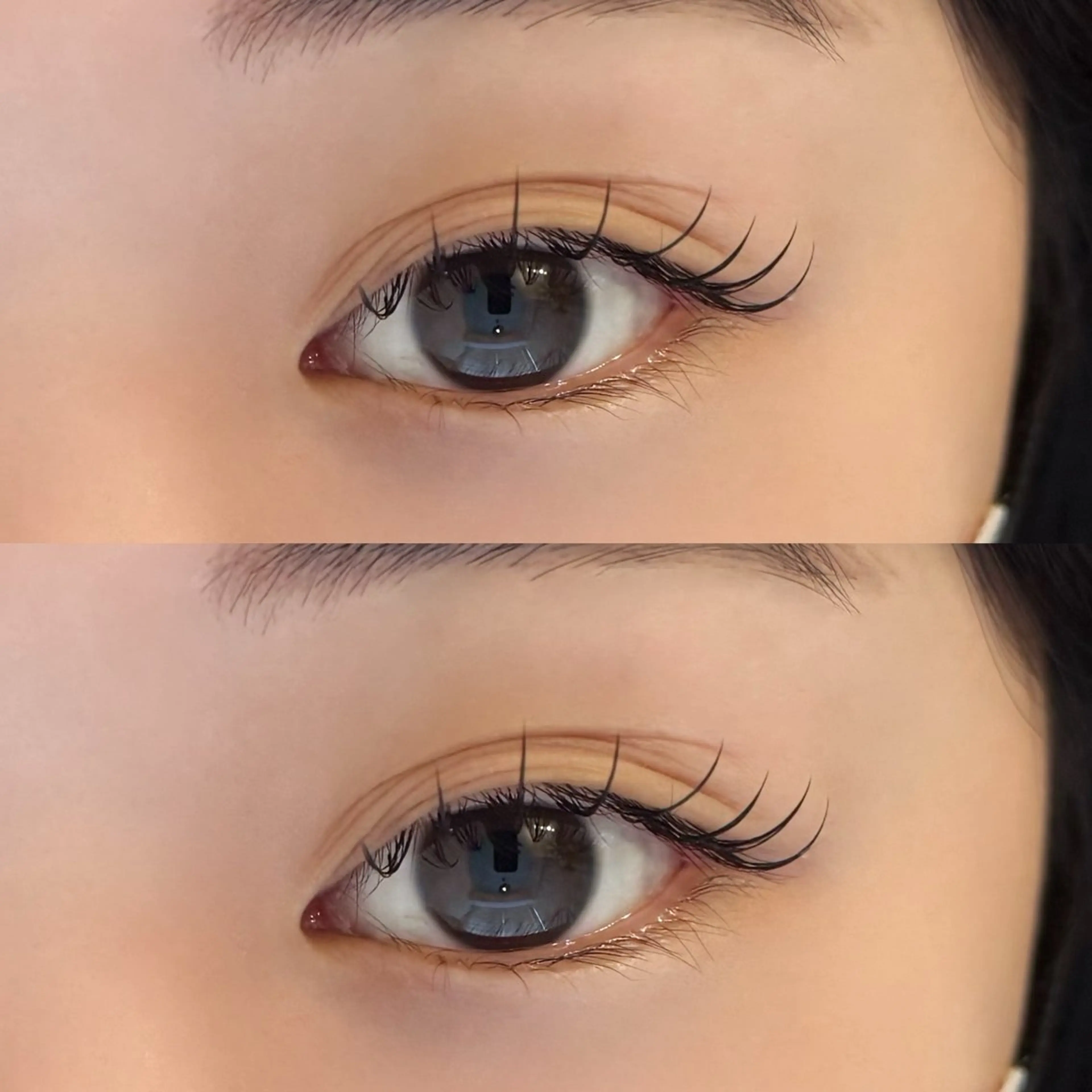 フラットラッシュ80本⭐︎ 韓国風束感🤍 ※お時間内での本数追加可🫶🏻の写真