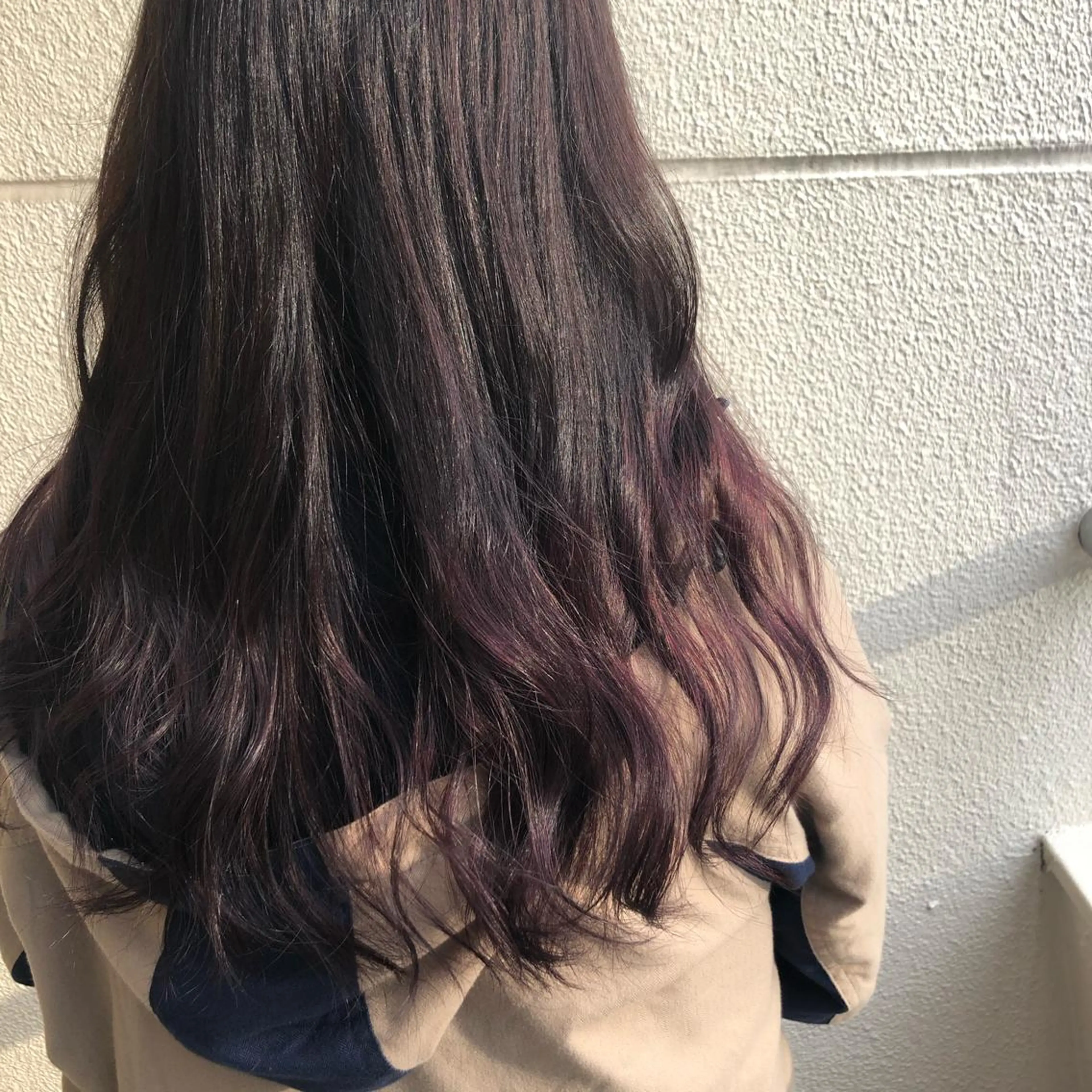 ミディアム カラー ambellir 山本伽椰のヘアスタイル