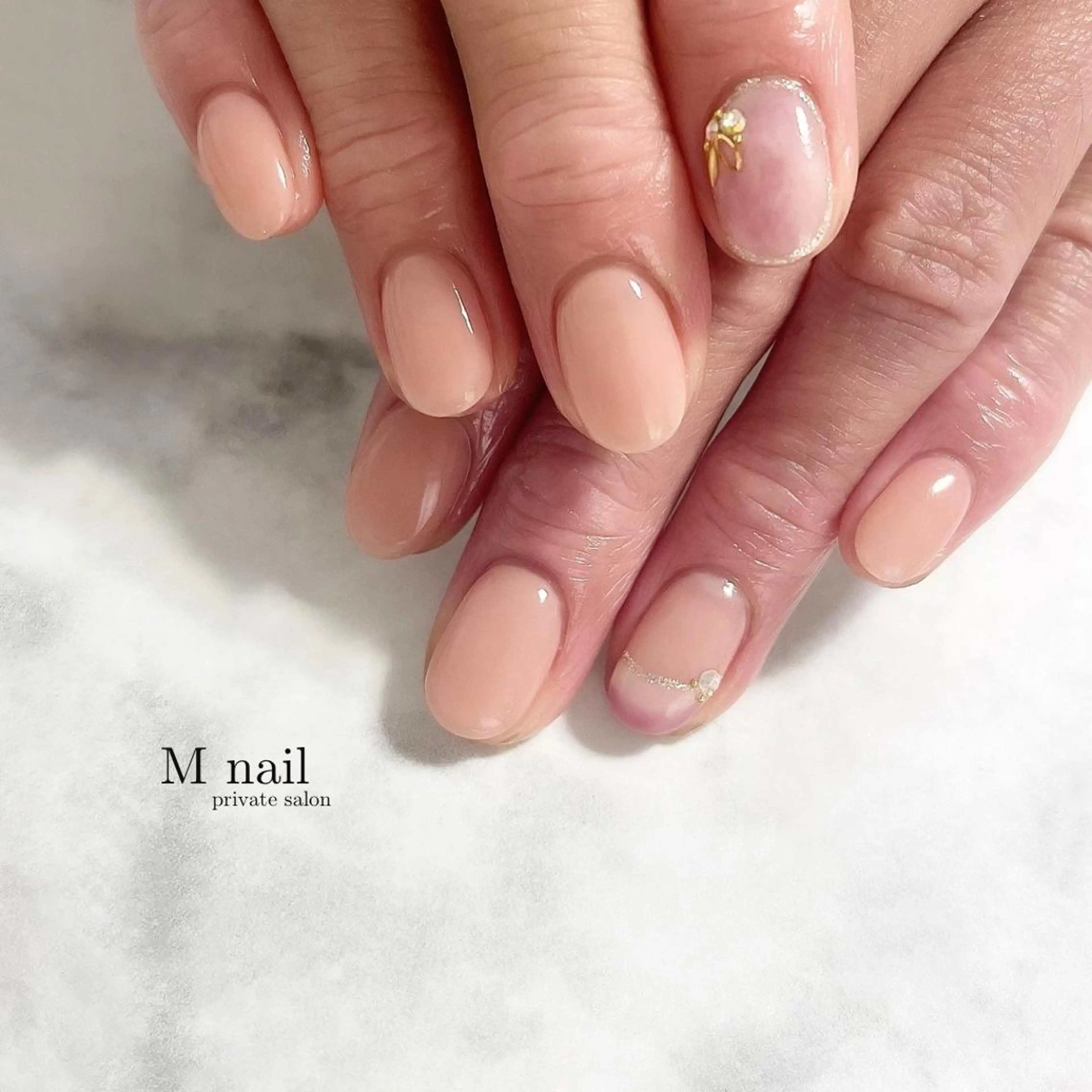 ネイル ハンドネイル M　nail所属・M nailのネイルデザイン