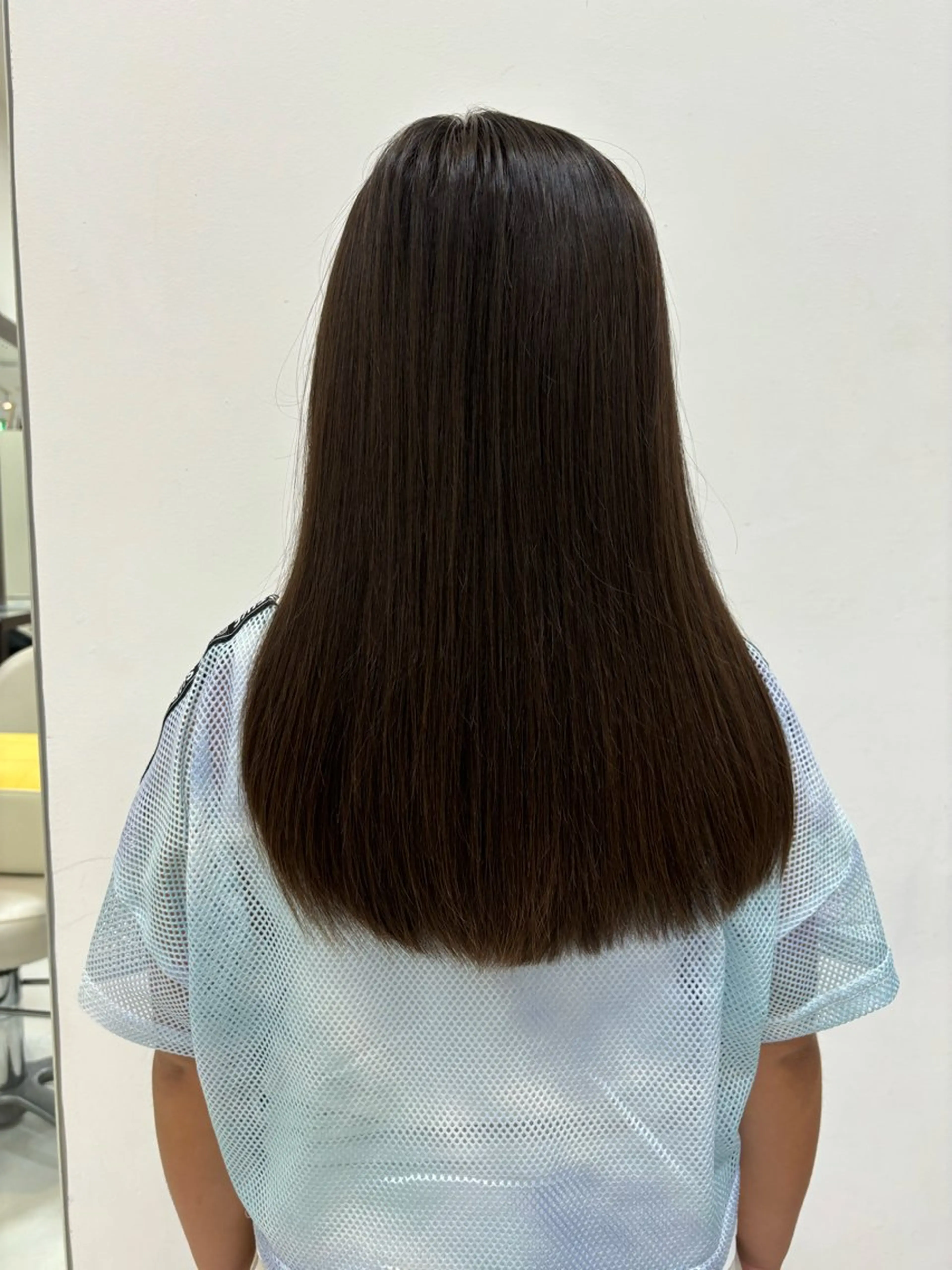ロング 三 嶋のヘアスタイル
