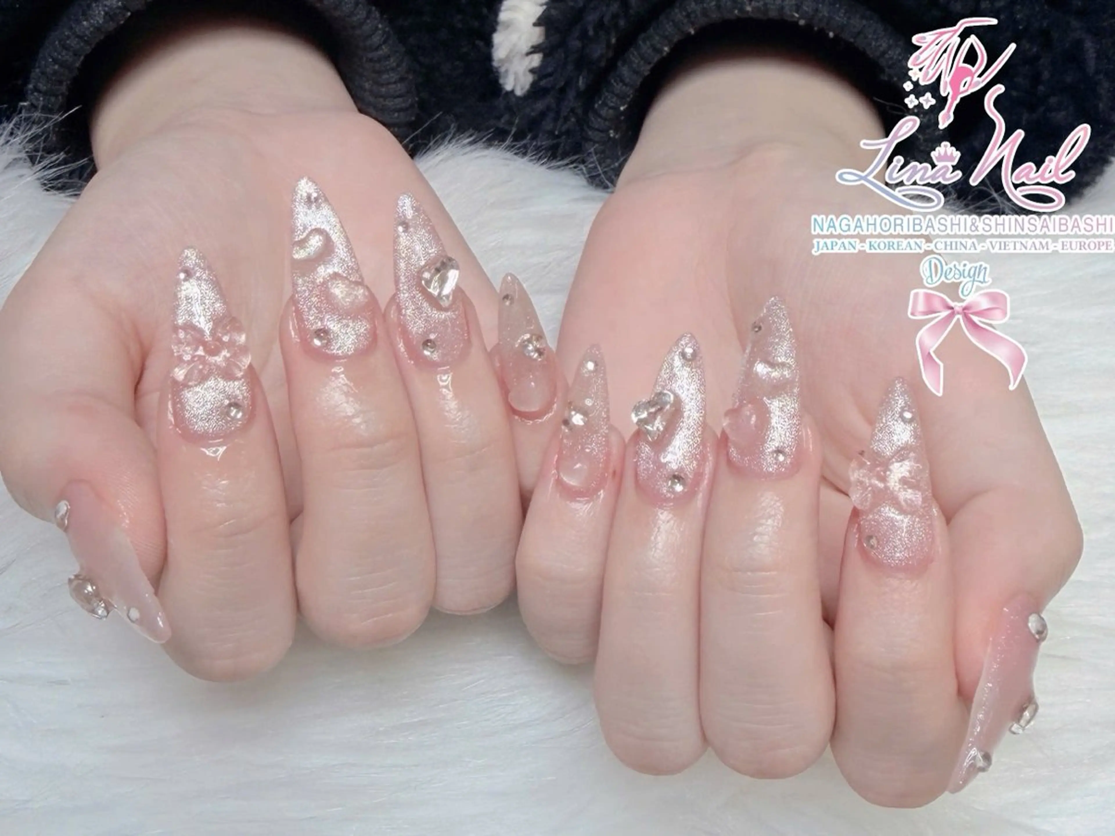 ネイル フットネイル ジェルネイル 持ち込み ネイルチップ ハンドネイル リナネイル 長堀橋店／東心斎橋店のネイルデザイン