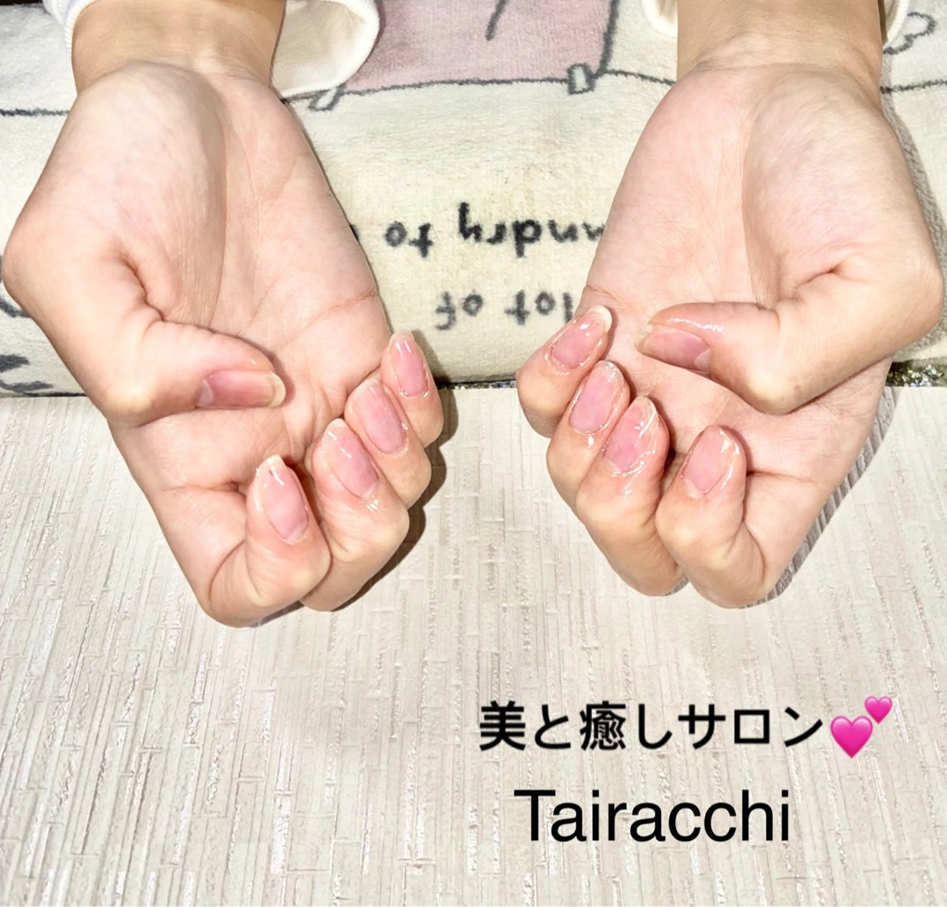 ネイル 長さ出し ジェルネイル ネイルチップ ハンドネイル ハンドケア Tairacchi ﾀｲﾗｯﾁのエステ・リラクイメージ