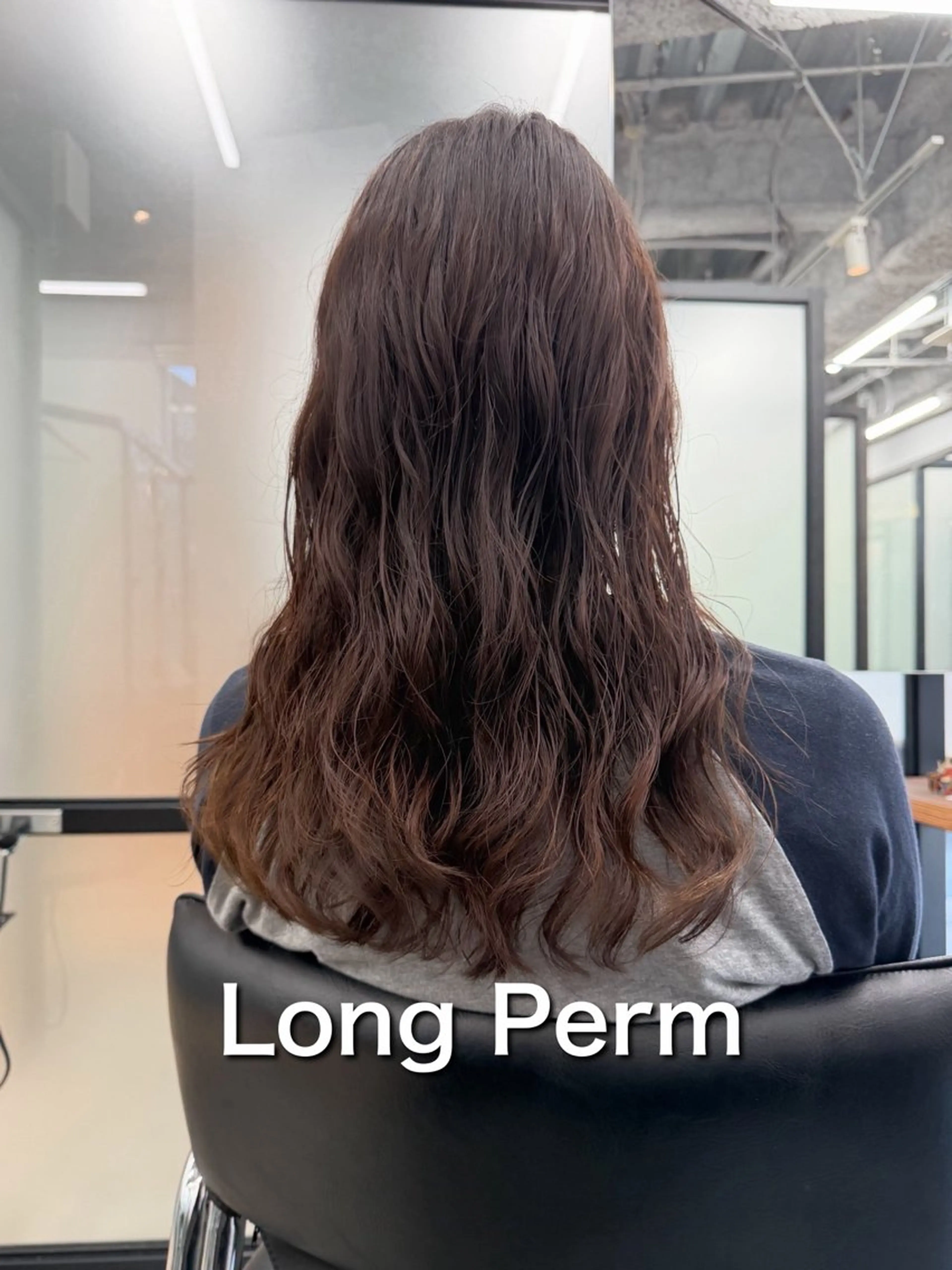 ロング パーマ ロング カット パーマ DXシェアサロン渋谷所属・ラフなパーマ 石川雄麻のヘアスタイル