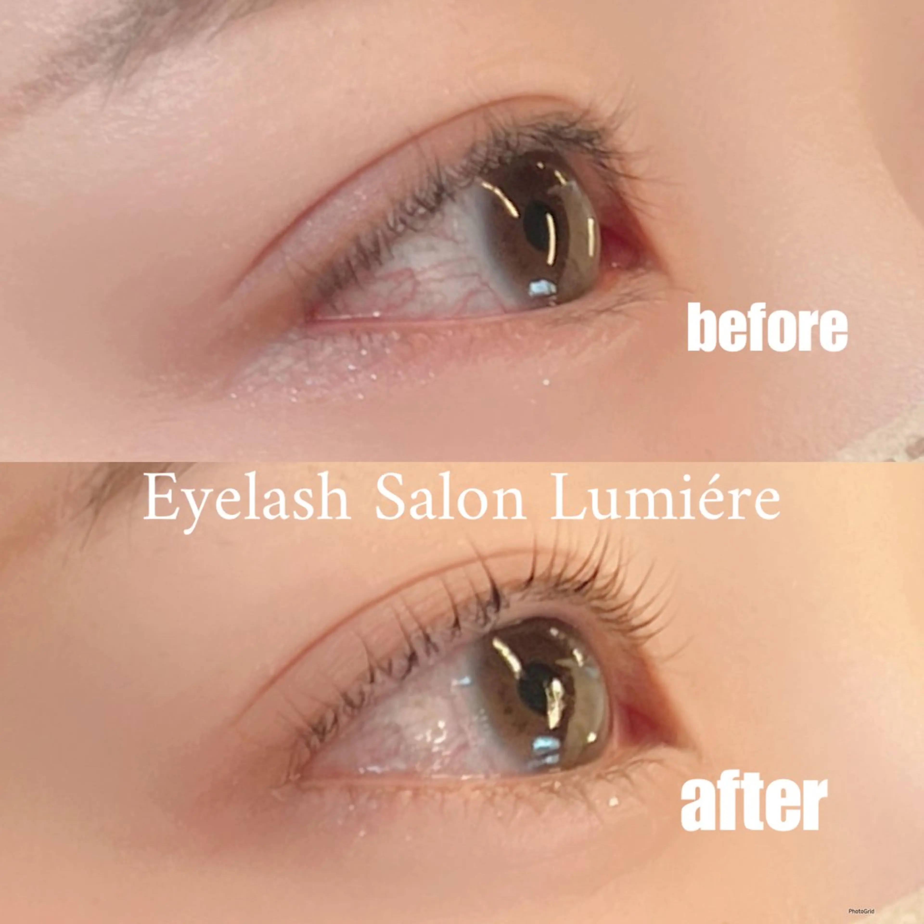 マツエク・マツパ パリジェンヌラッシュリフト Lumiére 鈴木咲良のマツエク・マツパデザイン