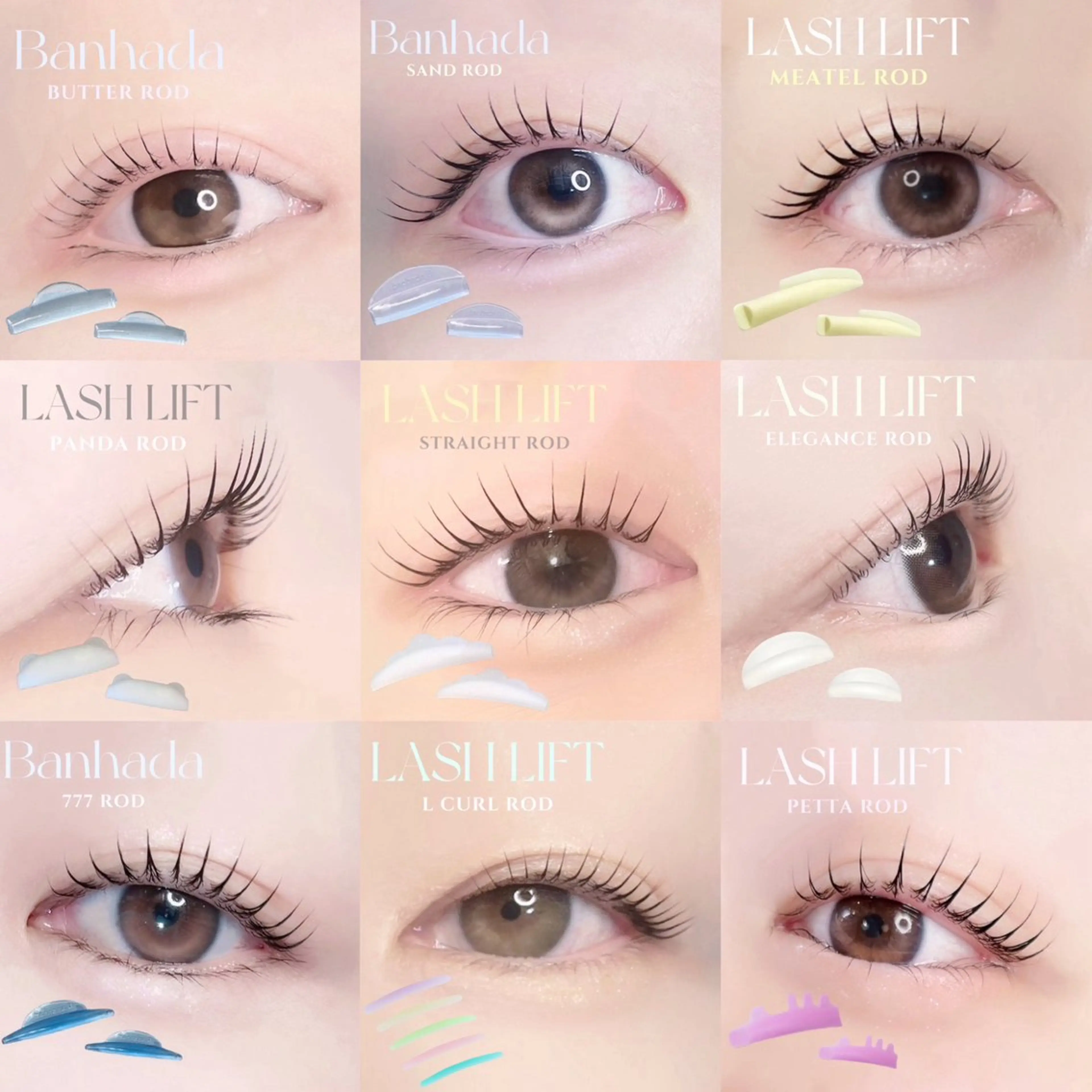 マツエク・マツパ eyemor. 志段味店のマツエク・マツパデザイン