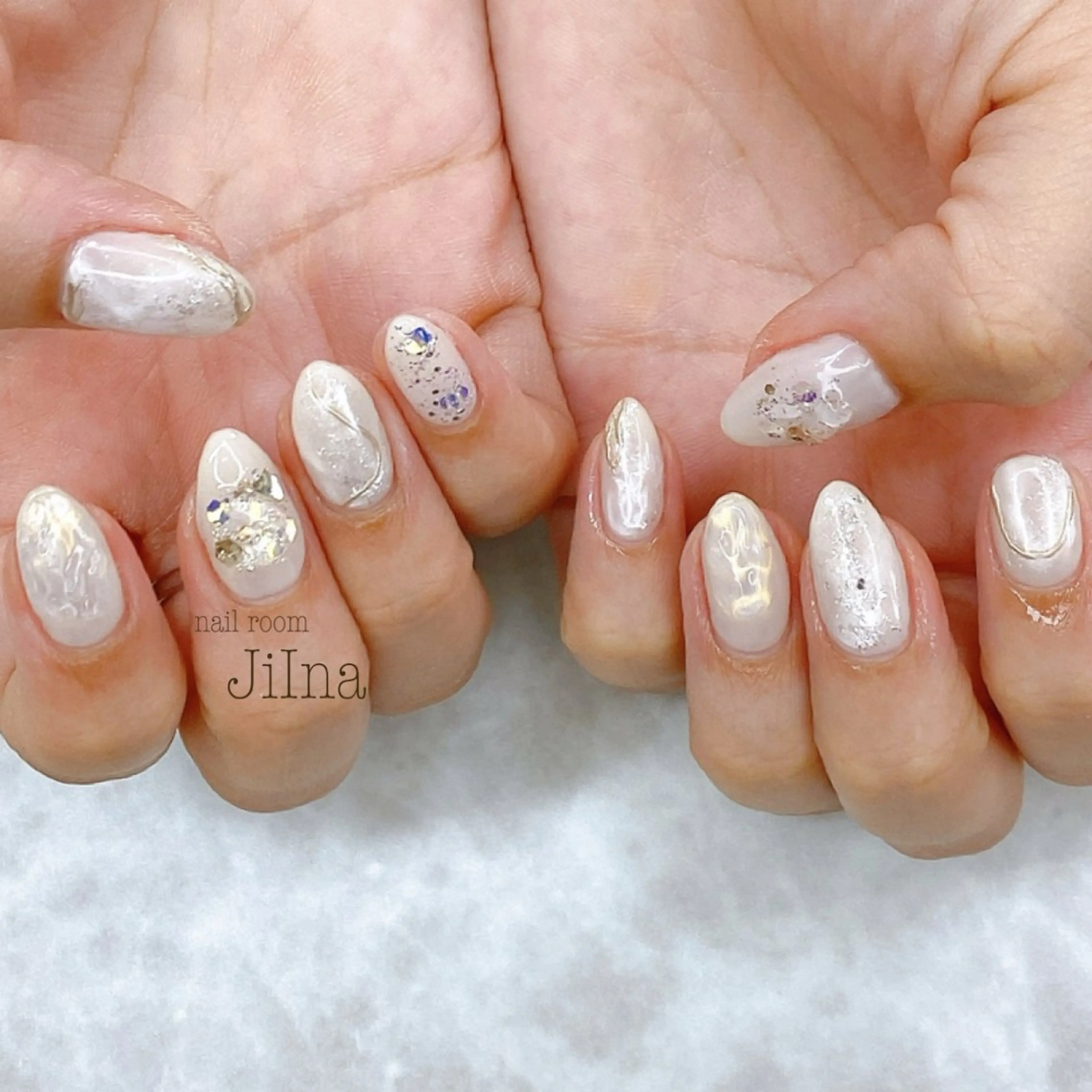 ネイル 持ち込み JiIna nailのネイルデザイン