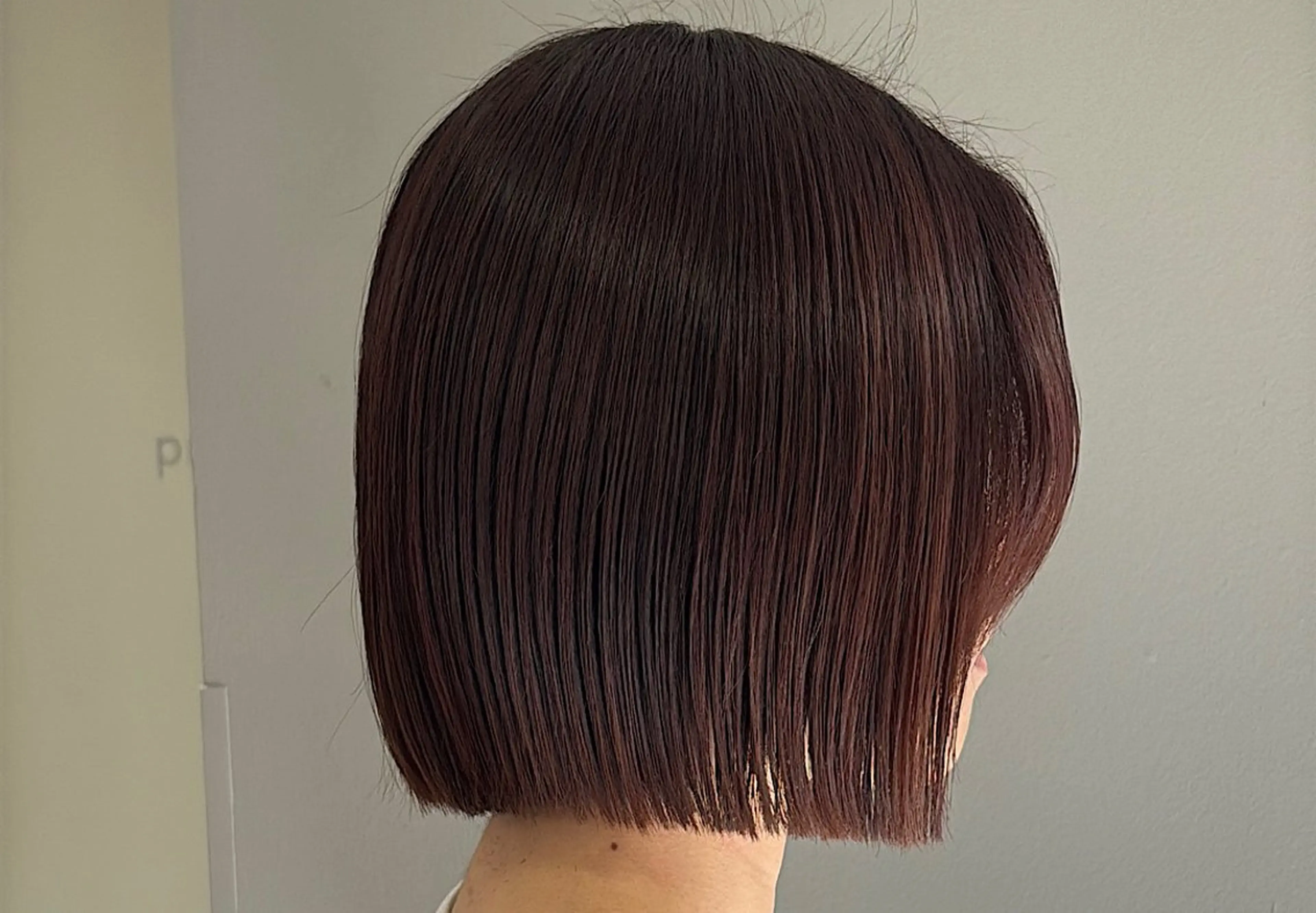 ショート カラー カット 縮毛矯正 HAIR&MAKE.sia所属・心斎橋ボブ 好原良真のヘアスタイル