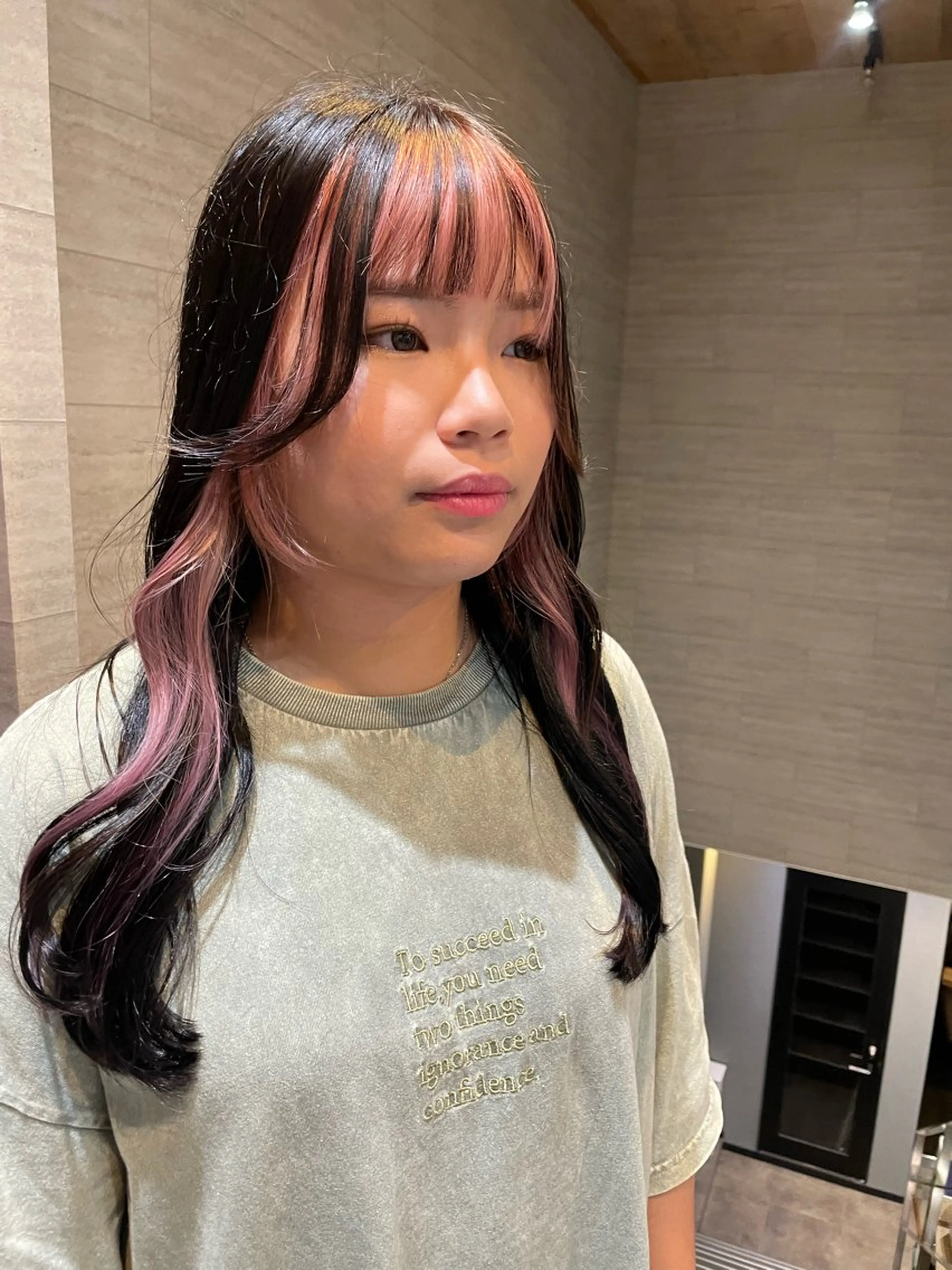 ロング カラー 韓国レイヤー/髪質 改善/縮毛🤍吉田のヘアスタイル