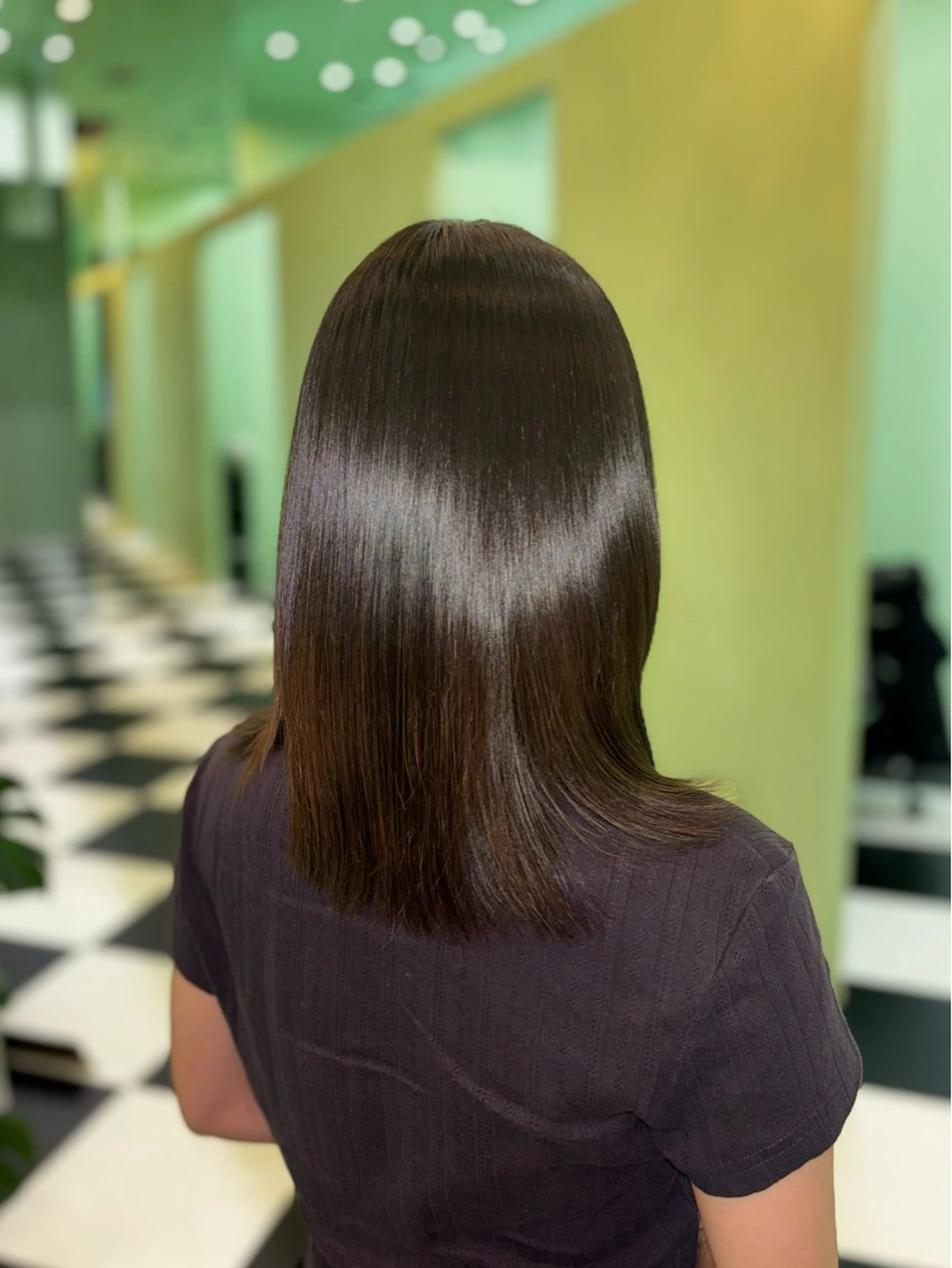 ミディアム 髪質改善 トリートメント 酸熱トリートメント 髪質改善🫧似合わせ 🫧💙佐藤真優のヘアスタイル