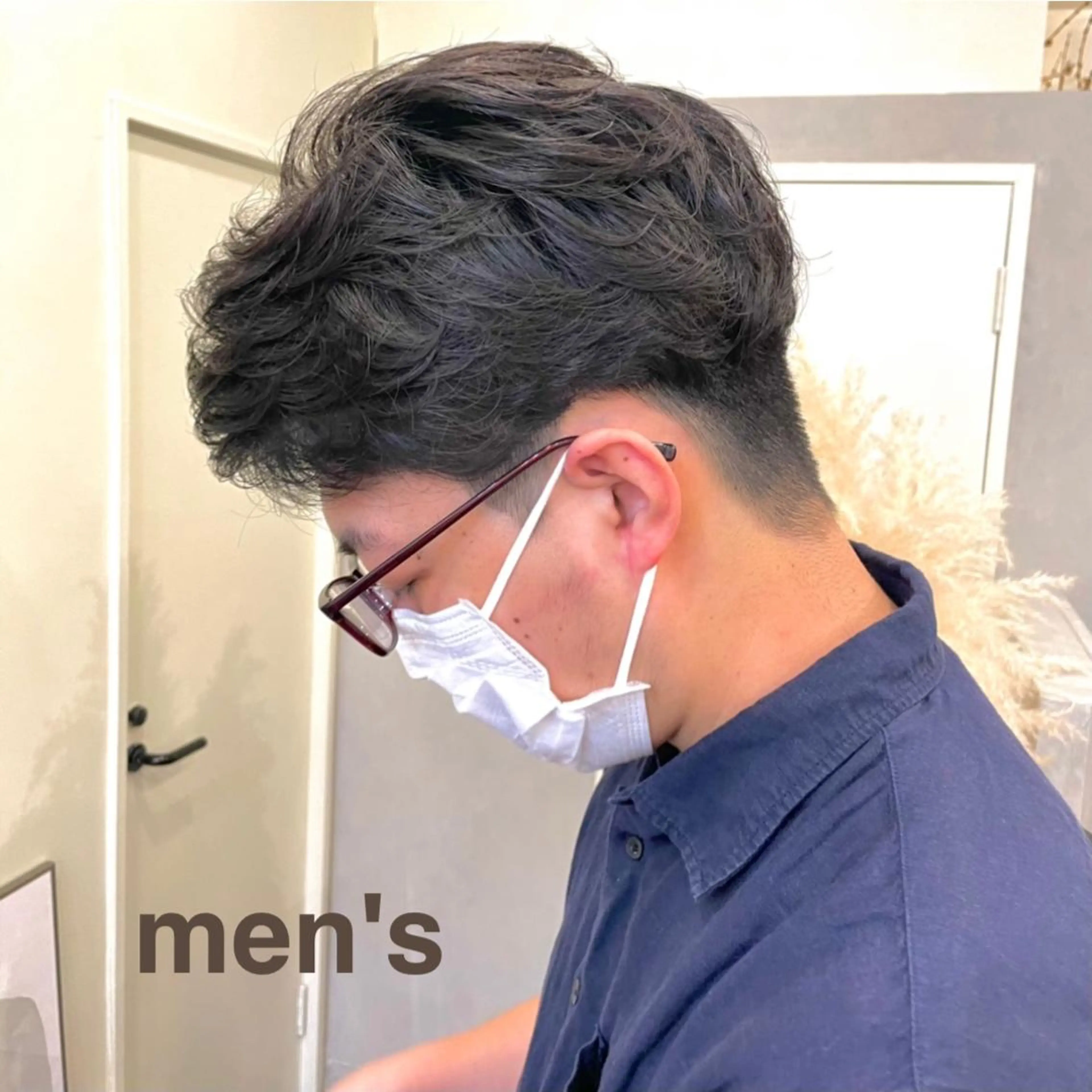 パーマ メンズ メンズパーマ Anytime所属・はるか 💐 お悩み改善美容師のヘアスタイル