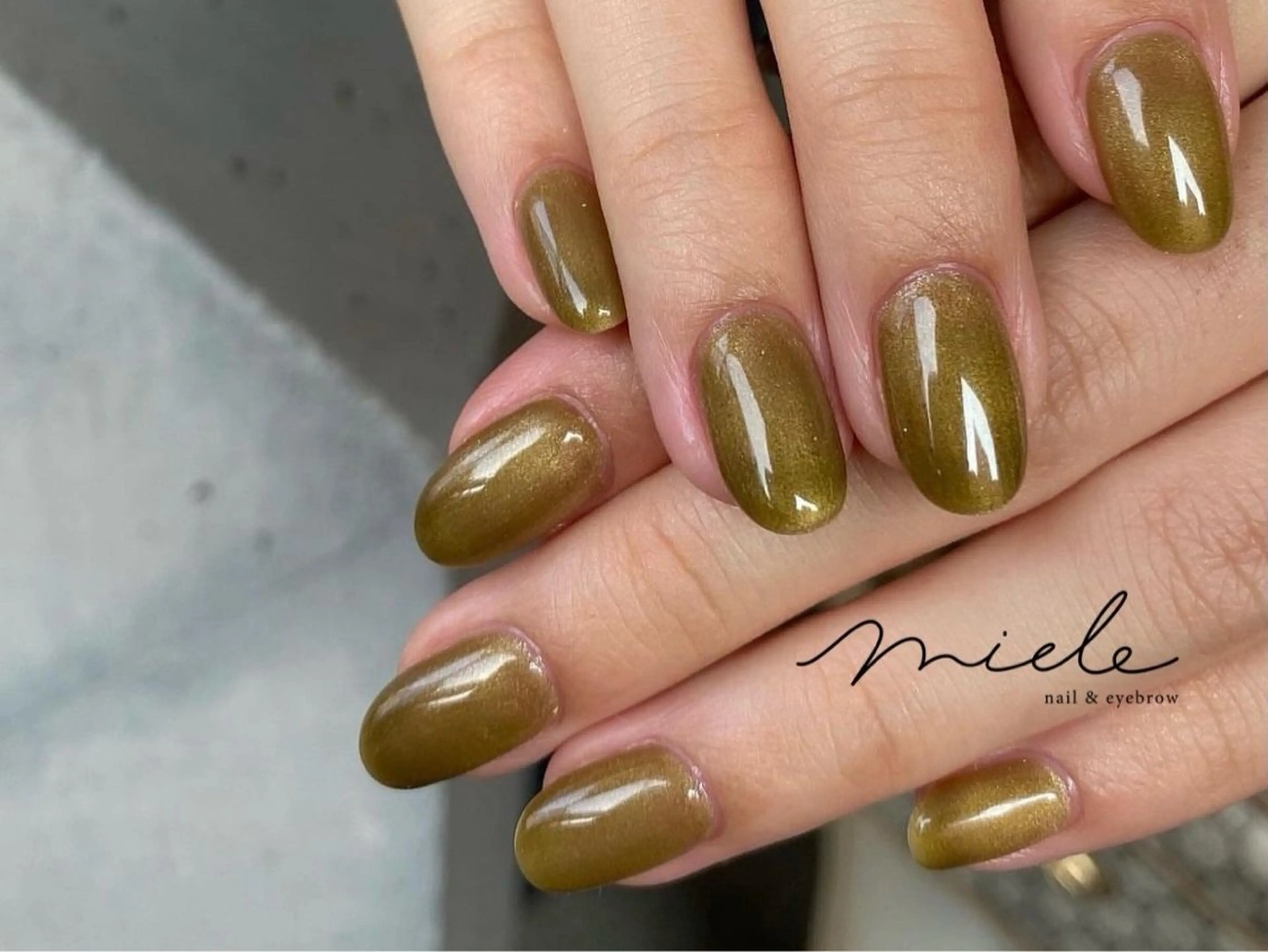 ネイル ハンドネイル miele【ミエレ】 シンプル一癖のネイルデザイン