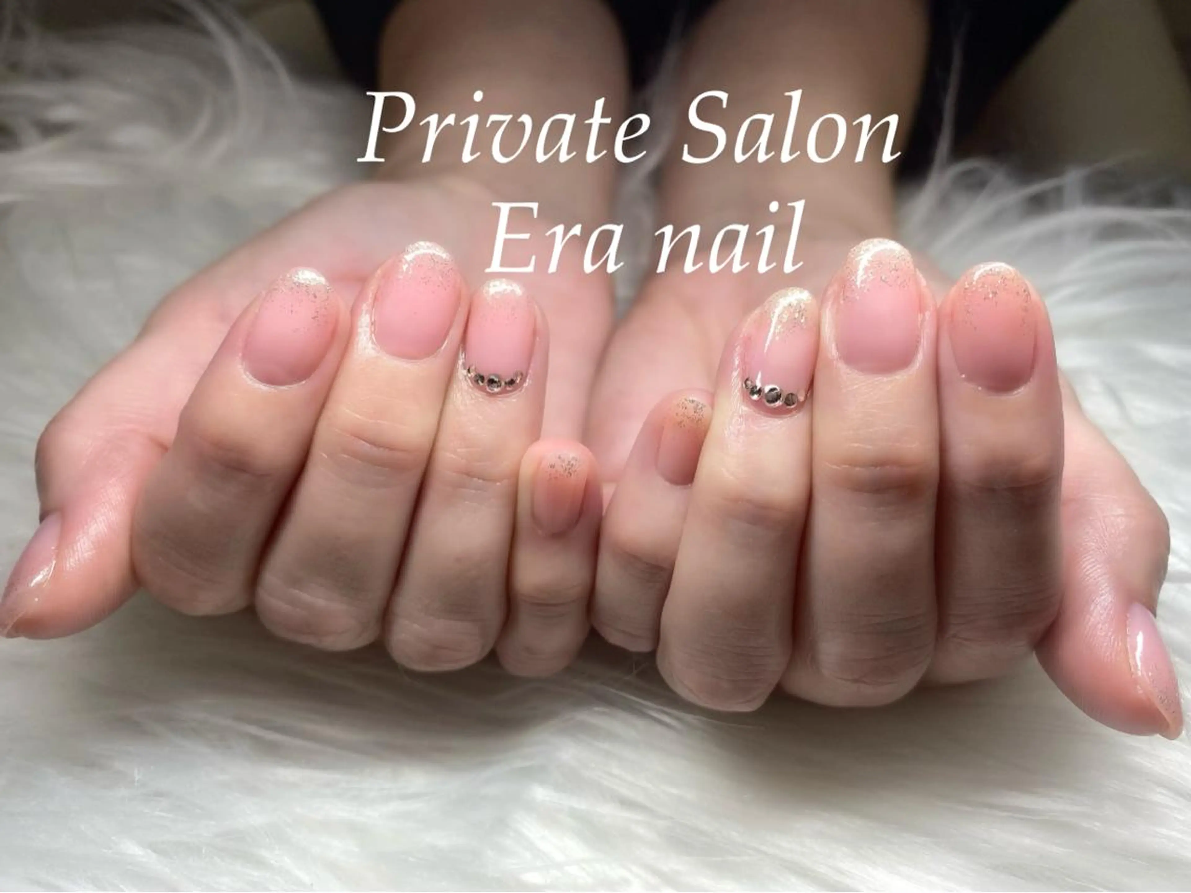 ネイル ラメ(グリッター) ラメグラデーション ワンカラーネイル ハンドネイル Era nailのネイルデザイン