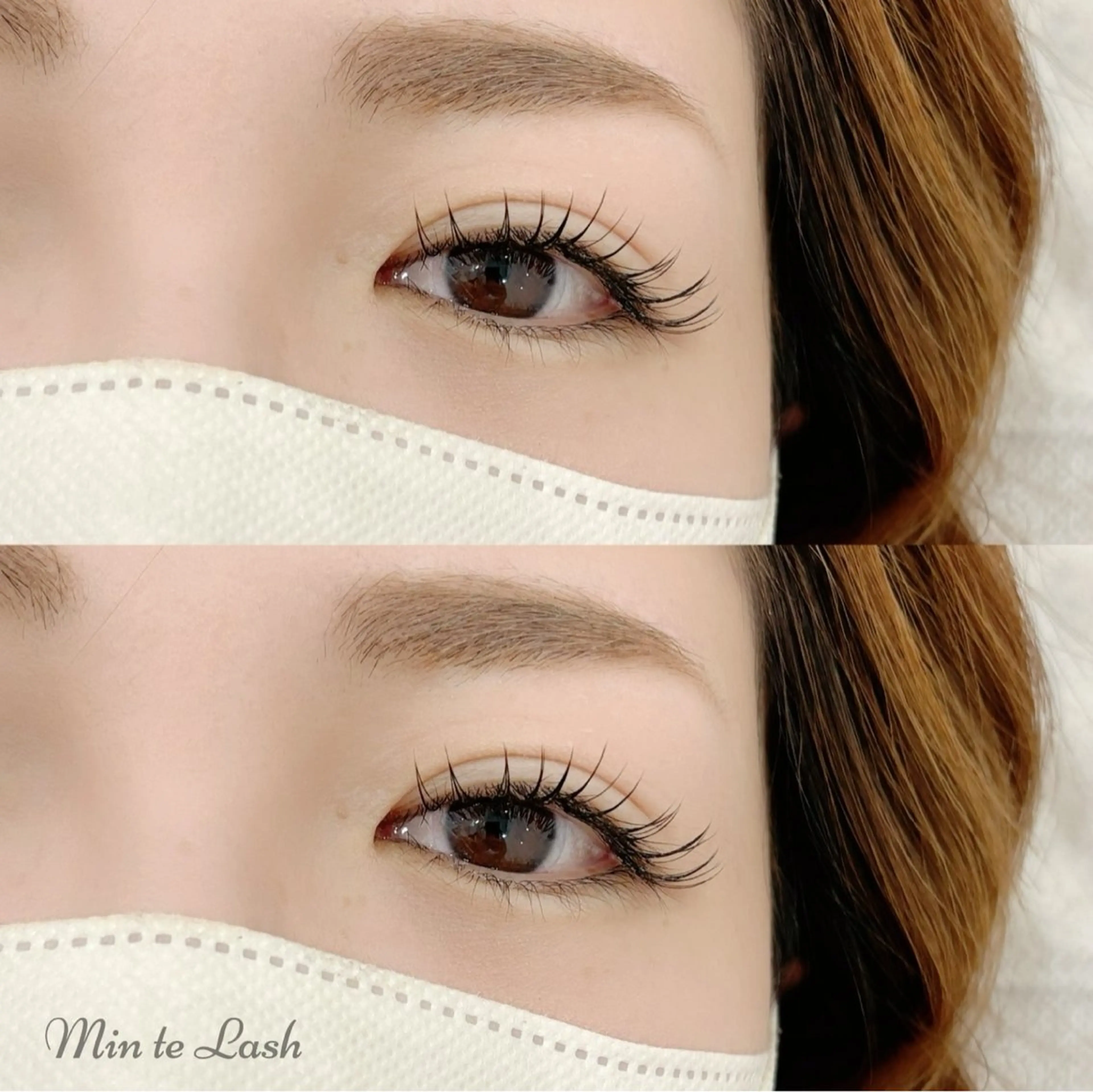 マツエク・マツパ ミントラッシュ郡山桑野所属・Min teLash eye listのマツエク・マツパデザイン