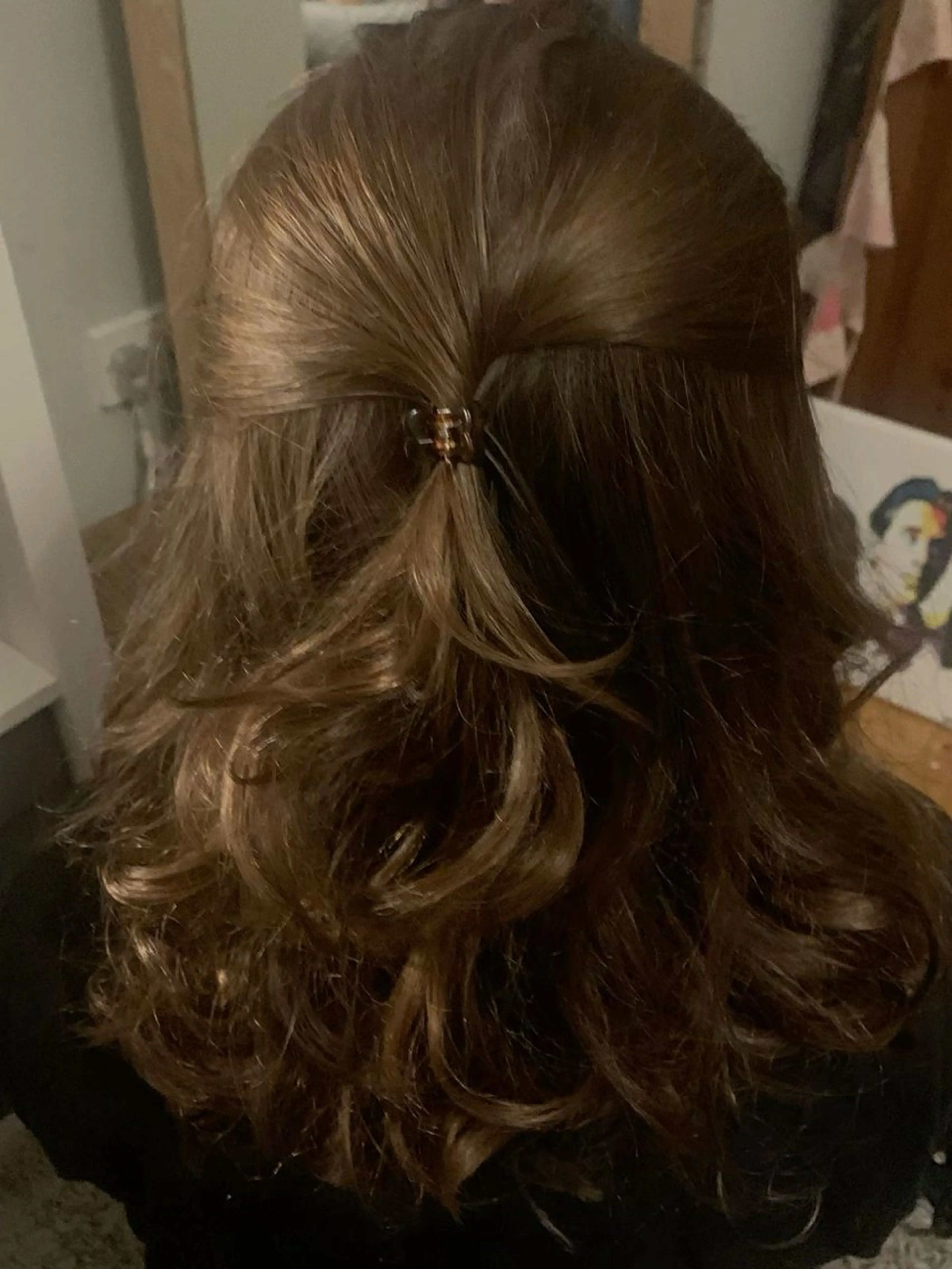 ミディアム カラー 熊谷 由貴のヘアスタイル