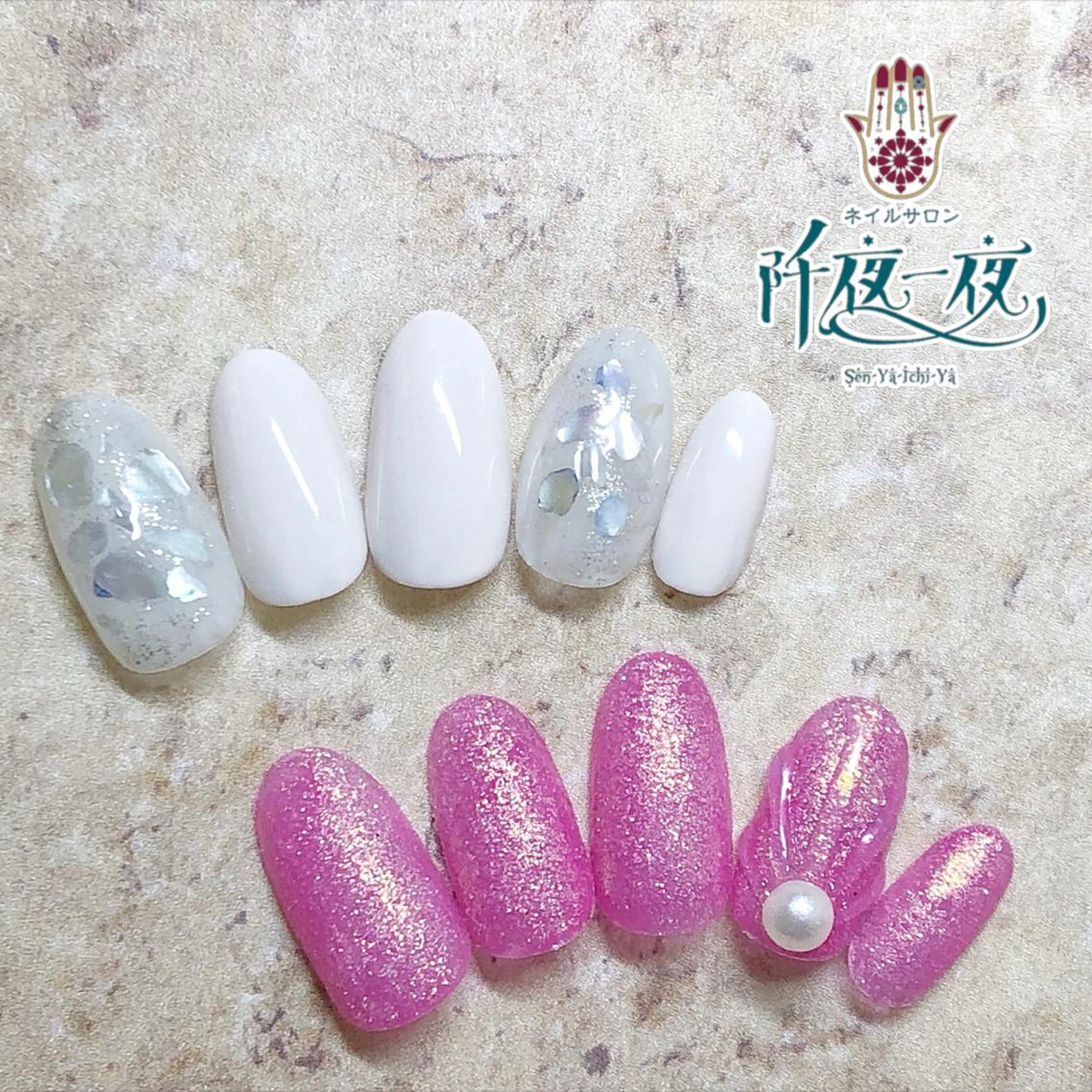 ネイル ハンドネイル 六本木ネイル阡夜一夜 当日＆持ち込み歓迎のネイルデザイン