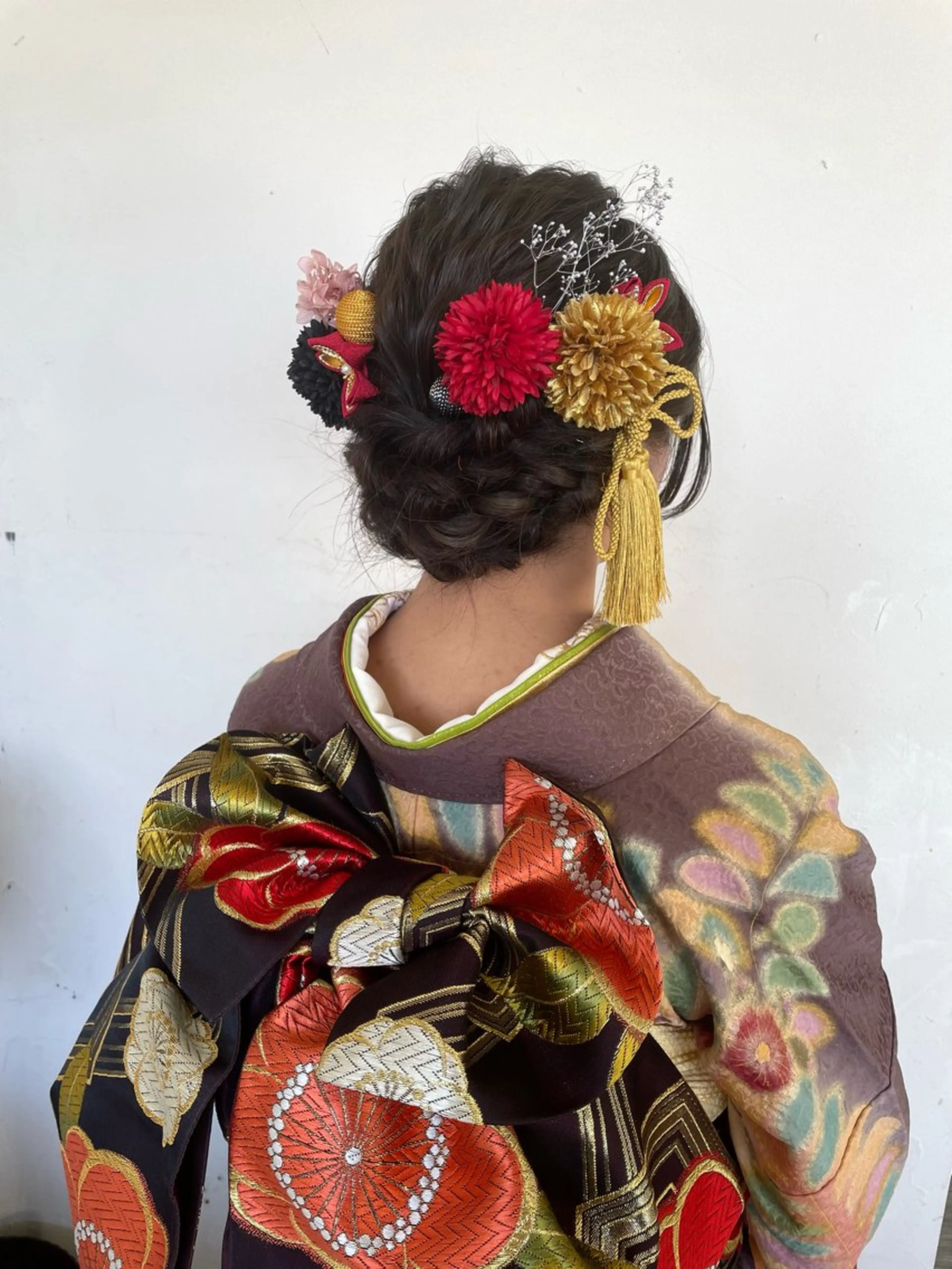 ヘアアレンジ ルプラボウ/日野 /ショート/レイヤーのヘアスタイル