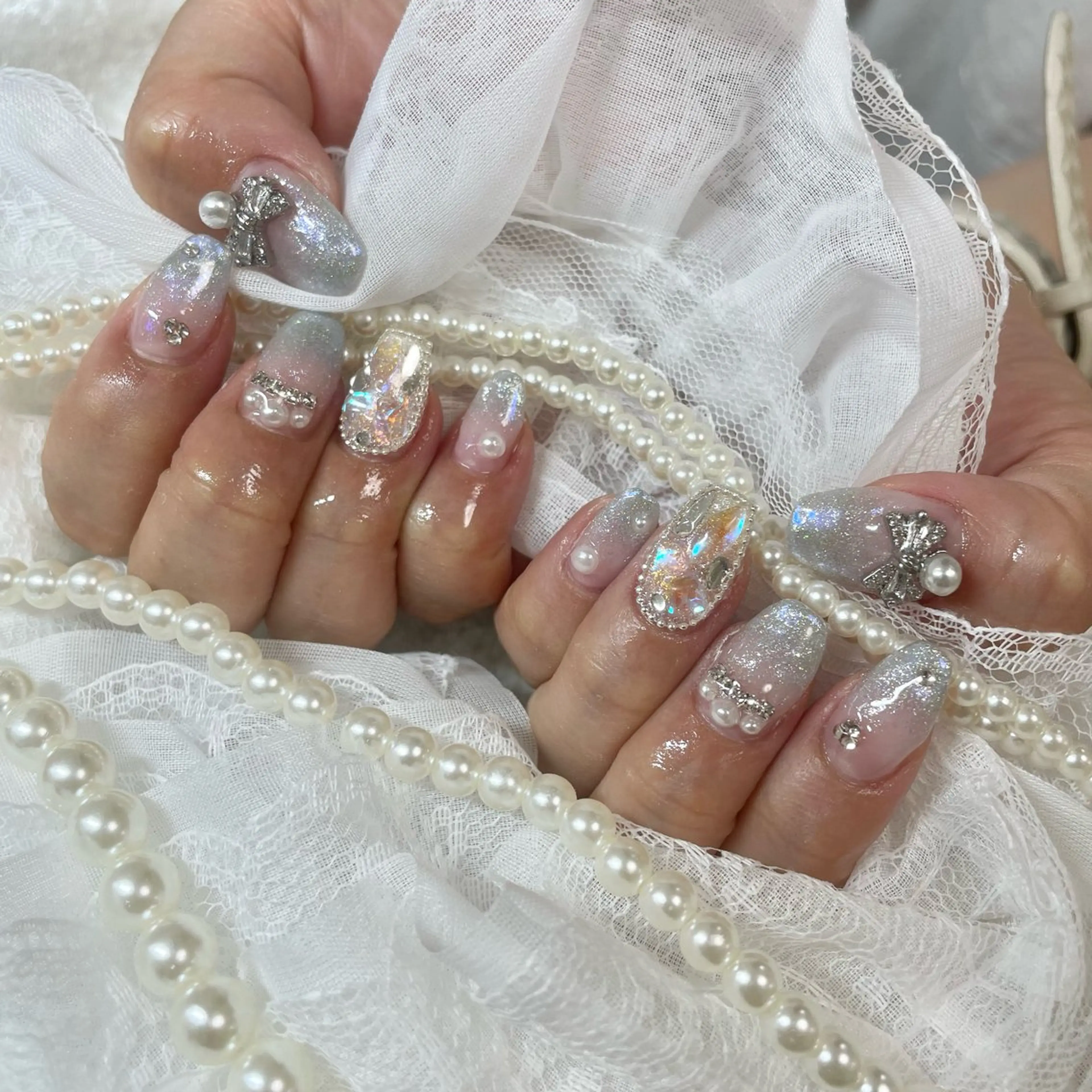 ネイル マグネットネイル 🎀AYAKO 🎀中韓ネイルのネイルデザイン