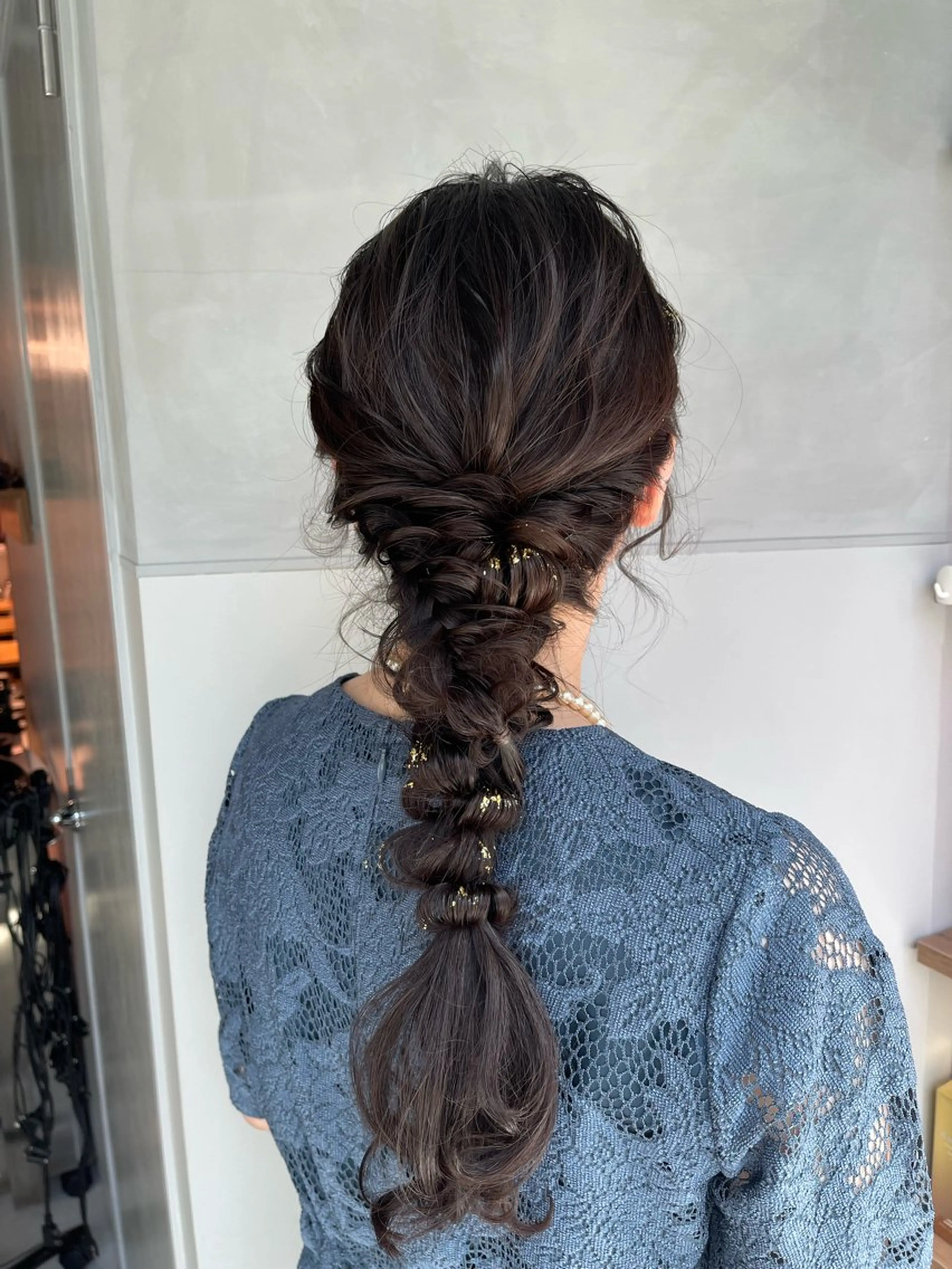 ヘアアレンジ 結婚式・ブライダル 卒業式のヘアスタイル charm《銀座》 ヘアセット/縮毛矯正のヘアスタイル