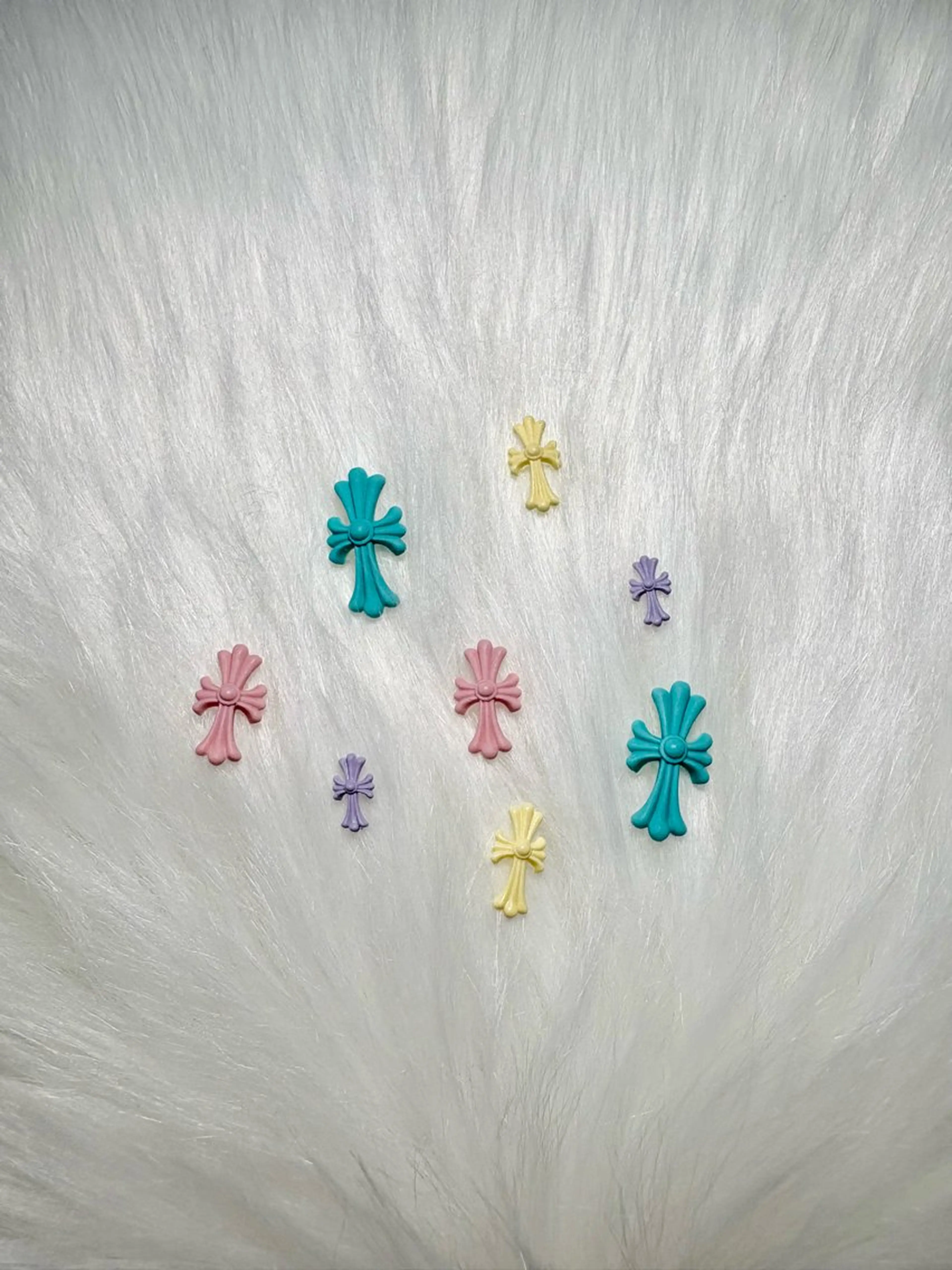 クロスネイルオフなし長さだしなしの写真