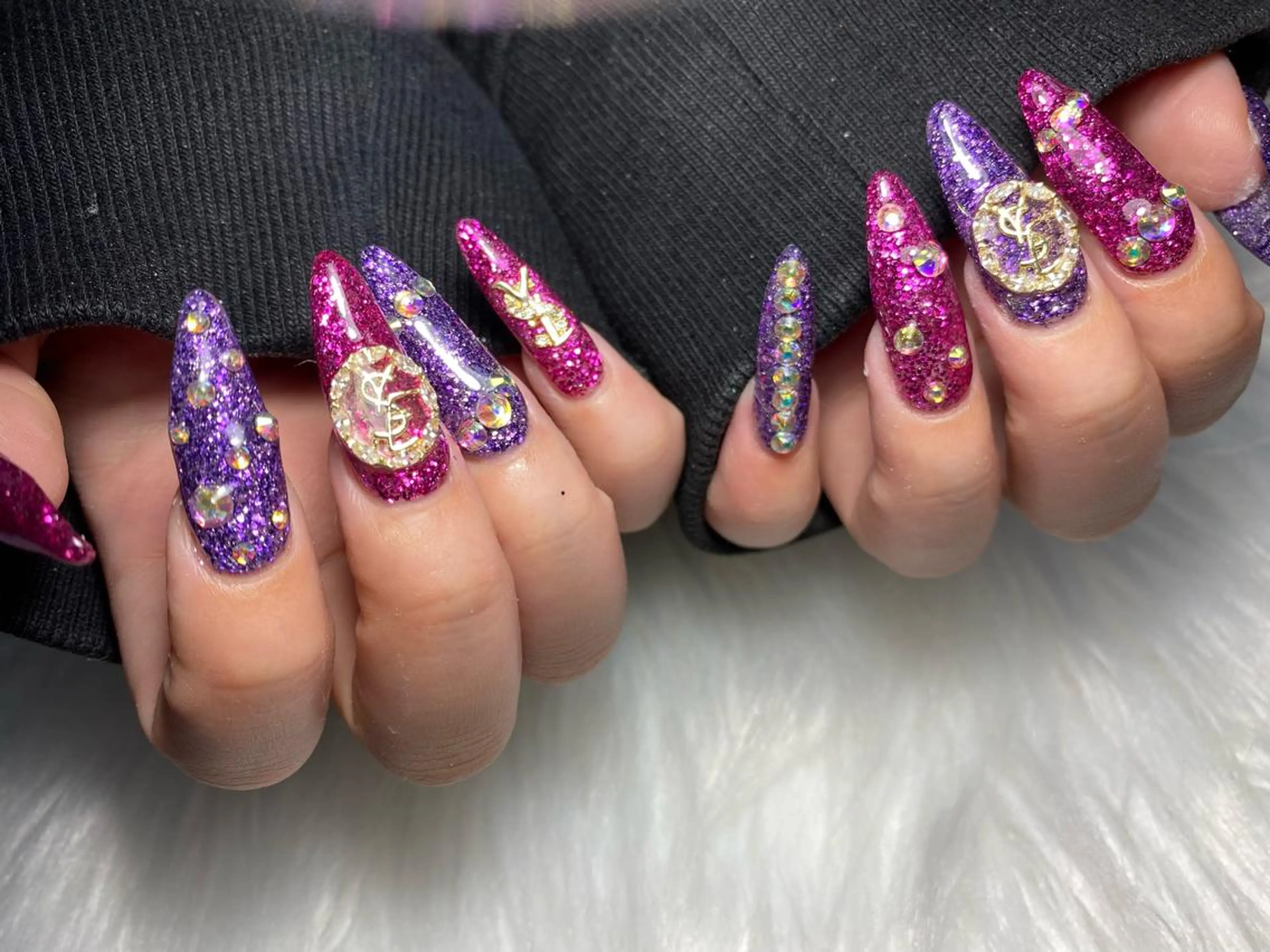 ネイル ハンドネイル Mana‪ ‪·͜· ❤︎‬のネイルデザイン