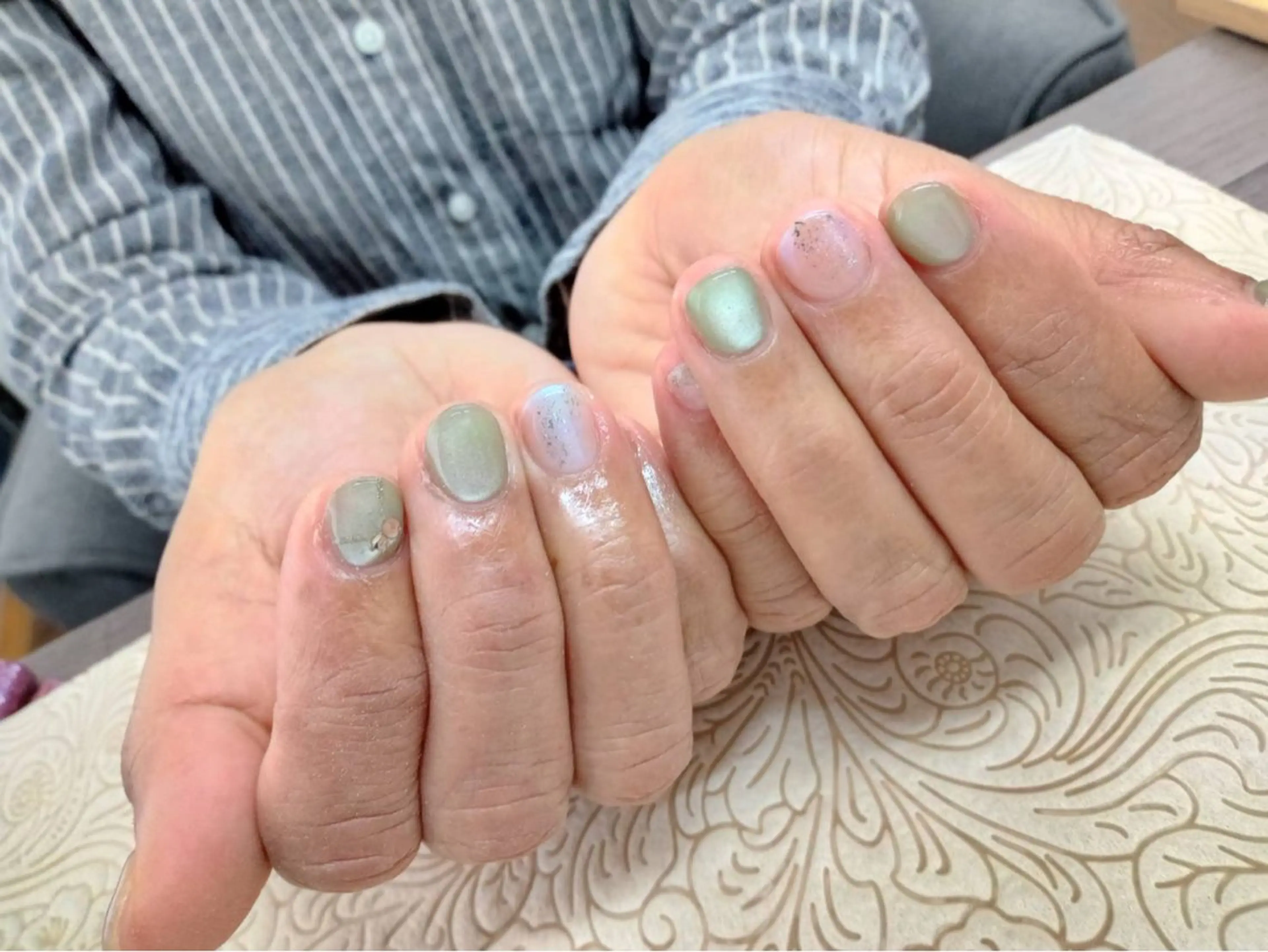 ネイル フラワーネイル precious nail room所属・precious nail  roomのネイルデザイン