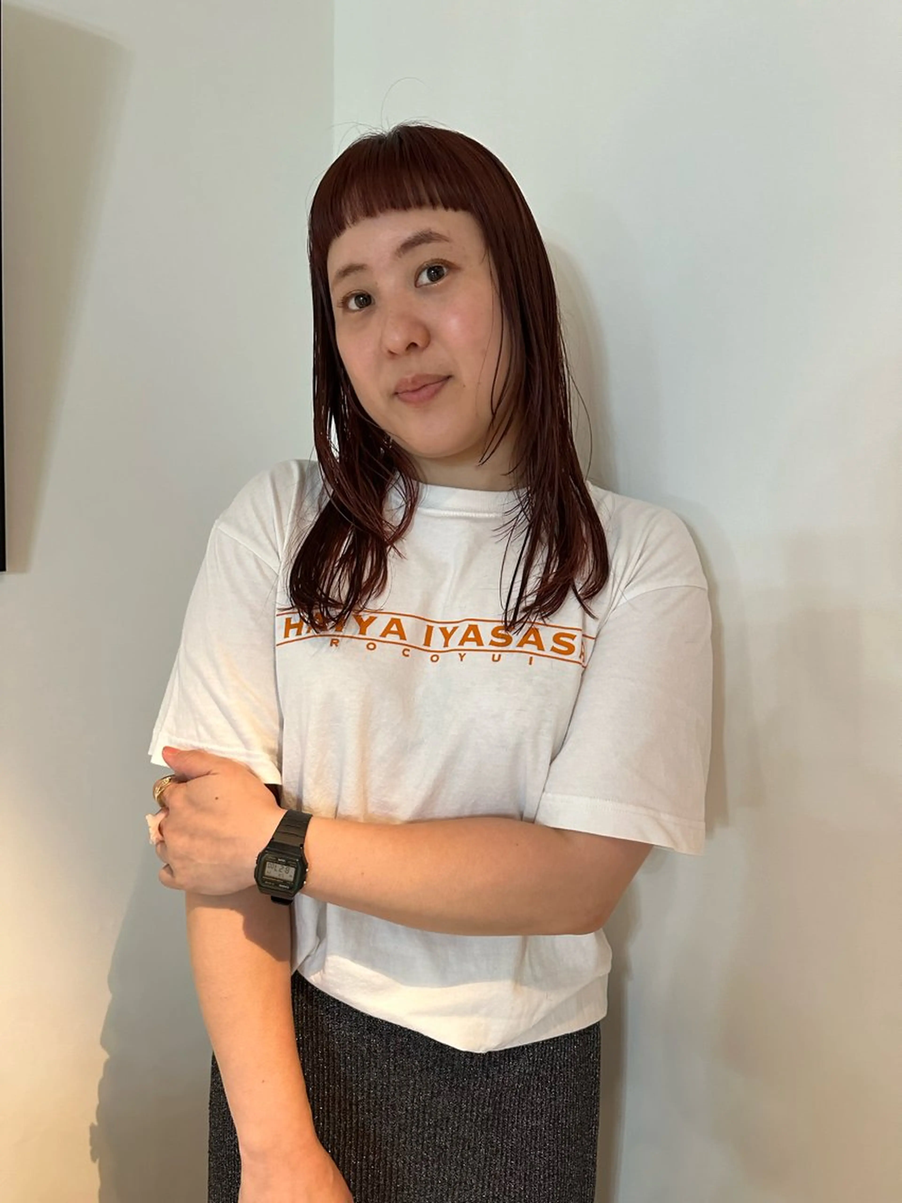 セミロング カラー カット 🎀オイダイラ モモカ🎀のヘアスタイル