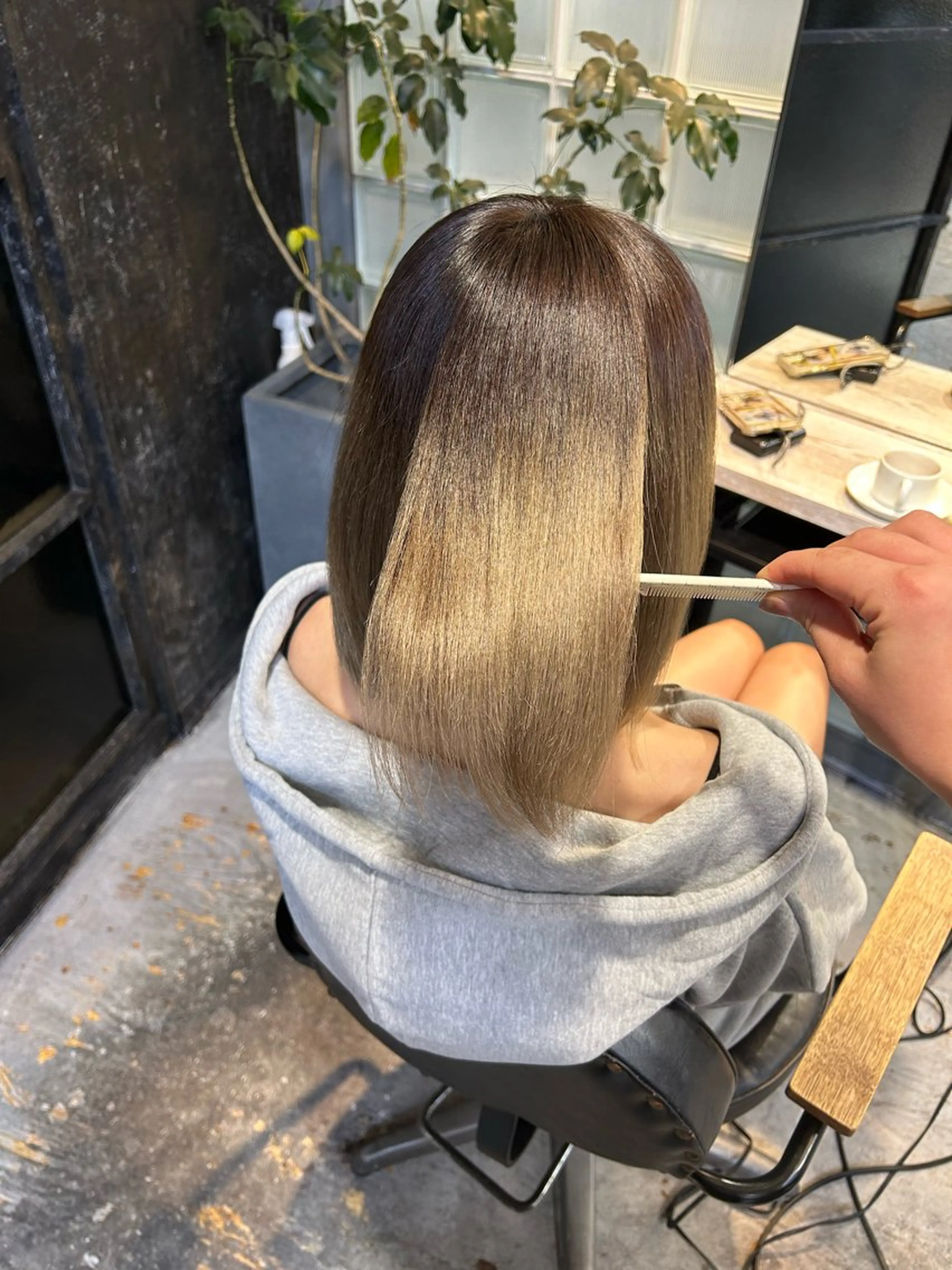 ショート 🌷ブリーチ縮毛矯正 /mina🌷のヘアスタイル