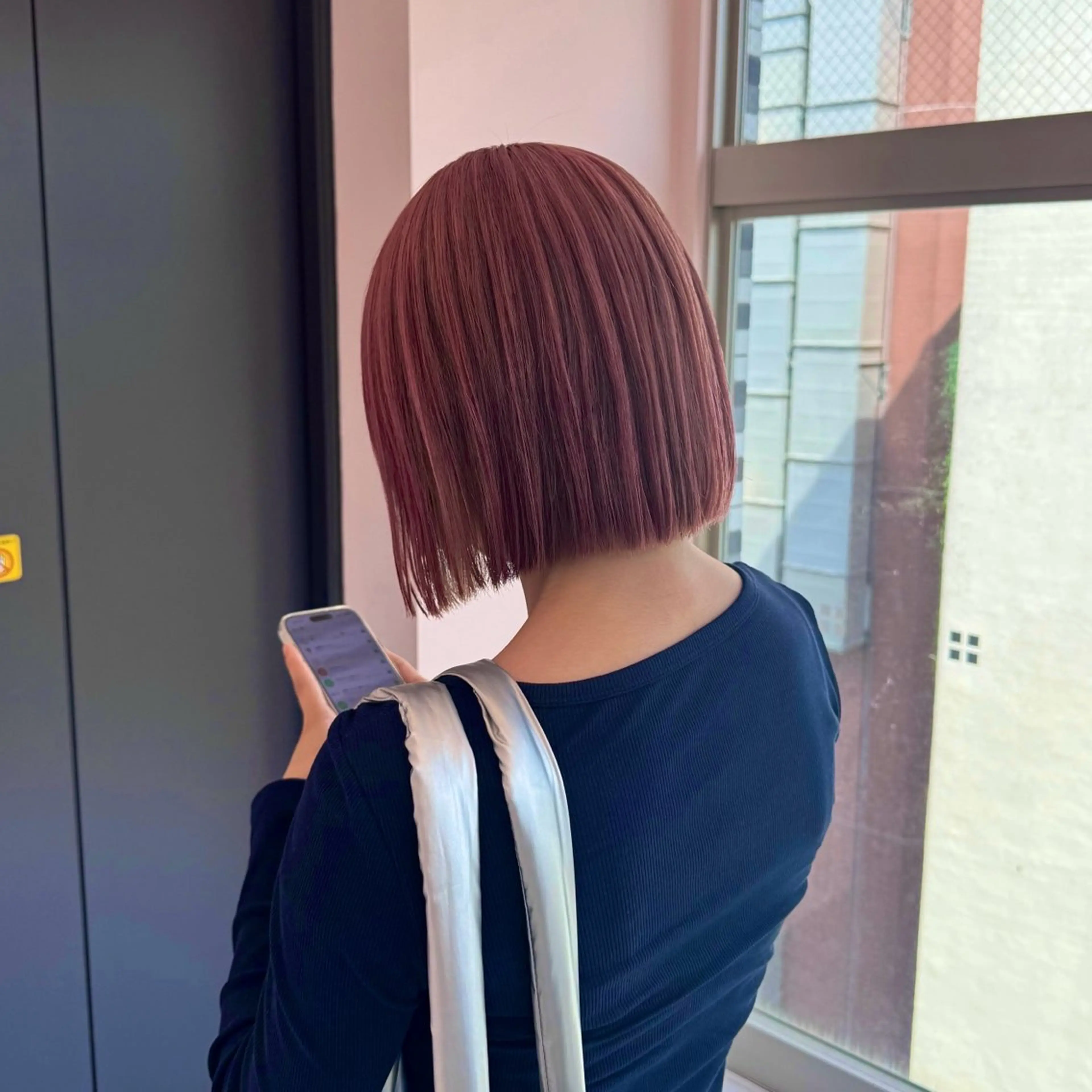 ショート カラー ヘアカラー トリートメント 高発色/デザイン ☀️toku☀️のヘアスタイル