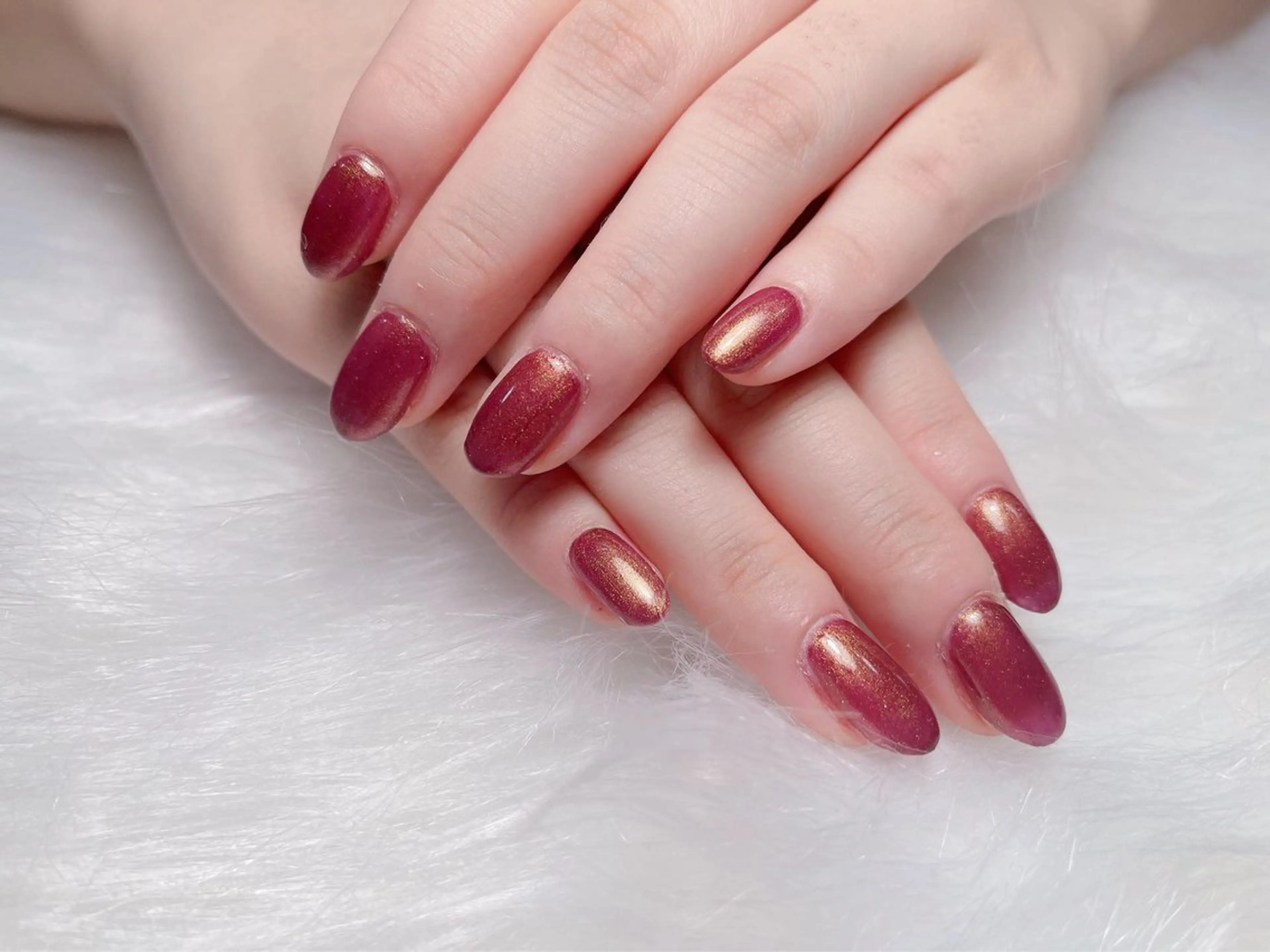 Hand ワンカラーorラメグラ（オフ込み）の写真